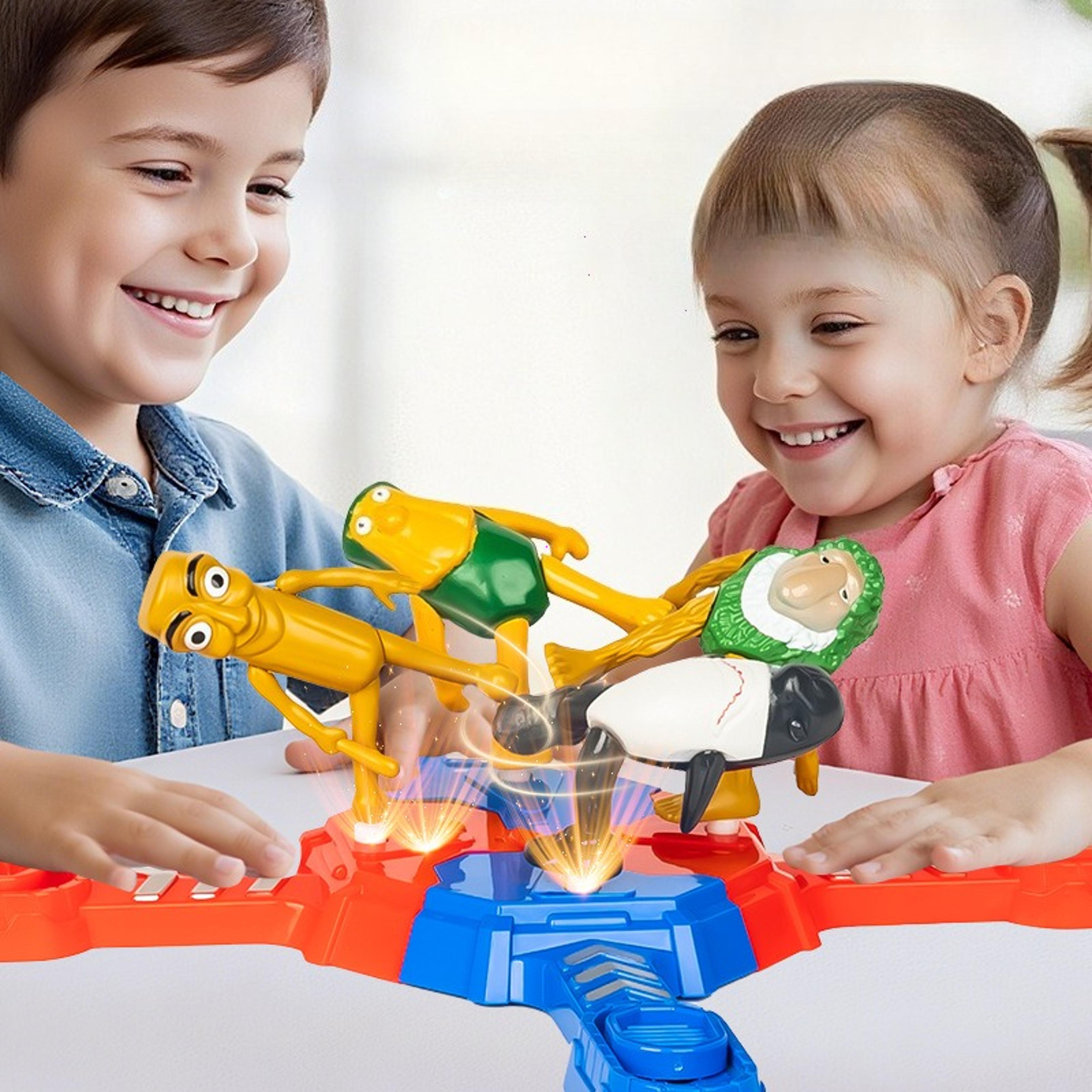 New Shanhaijing Multiplayer Battle Toy Wooden Stick Parent Child Interaction Arena Games Gift 0