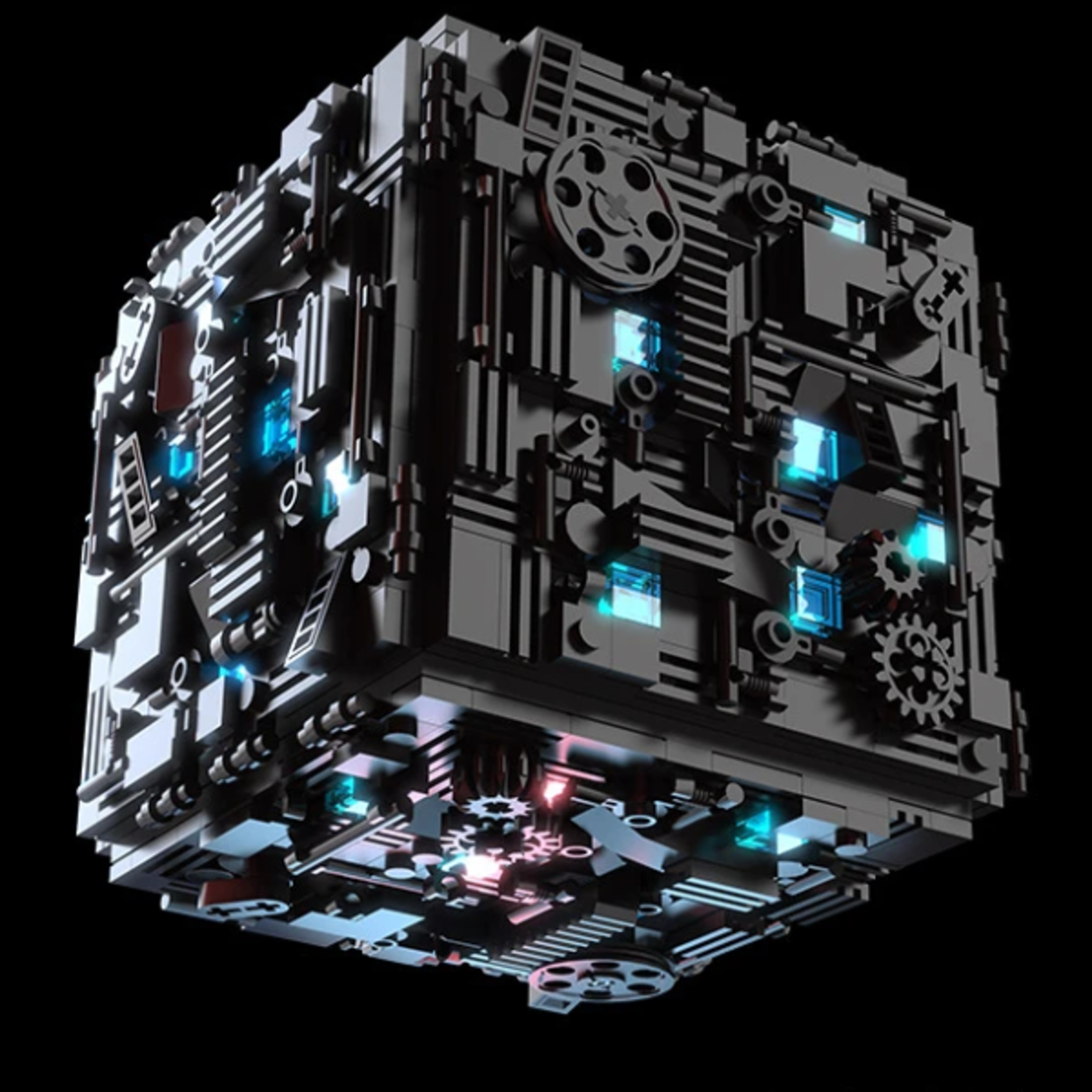 building blocks secret base, box building block assembly toy, universal high difficulty puzzle for boys