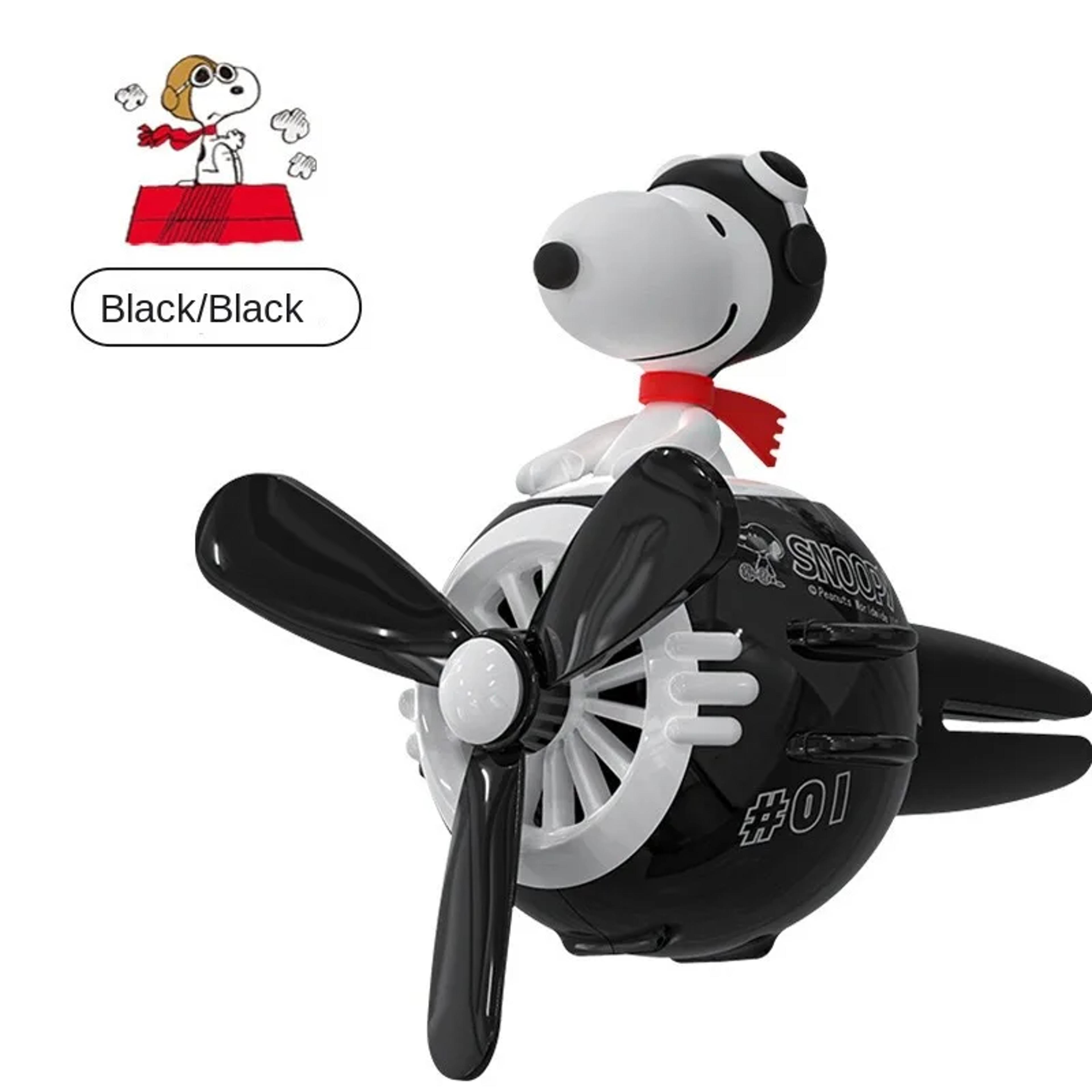 Aromatherapy Fragrance Piece Cute Snoopy Anime Car Air Freshener Perfume Clip Decor Accessories 5