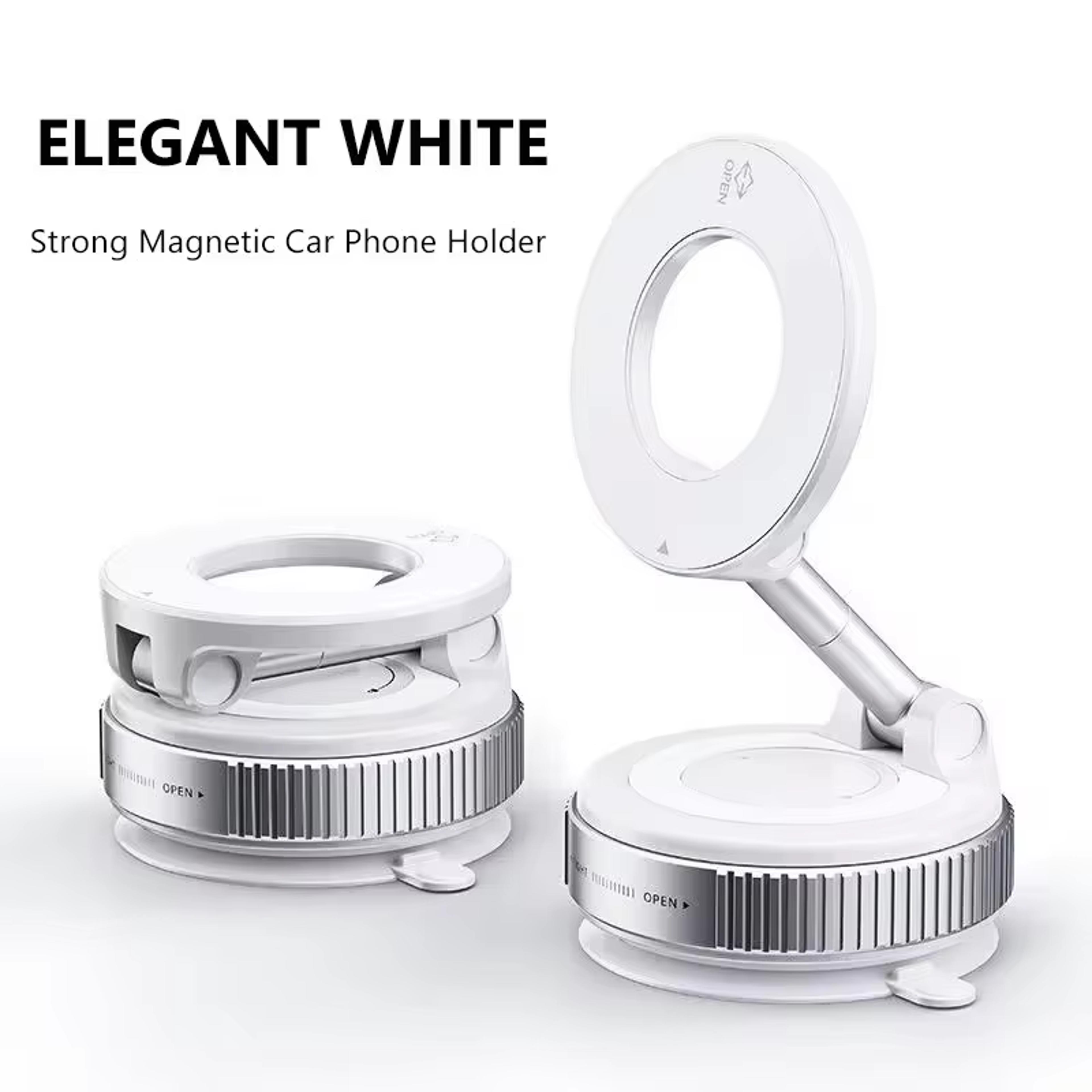 Foldable Xiaomi Strong Magnetic Phone Holder Adjustable Vacuum Car Mount For IPhone Cell Phone Live 8