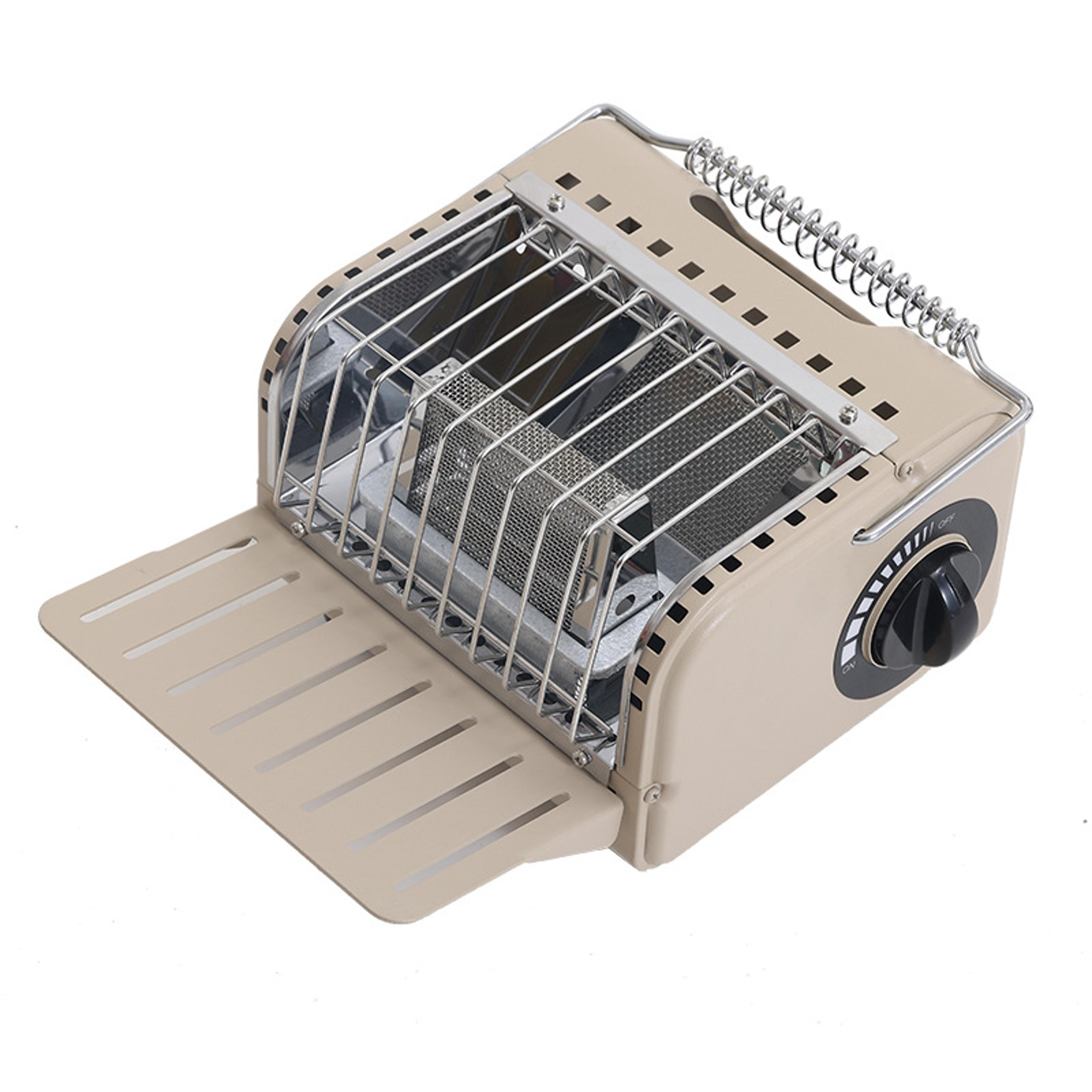 portable camping gas stove, outdoor mini heater, car winter camping supplies