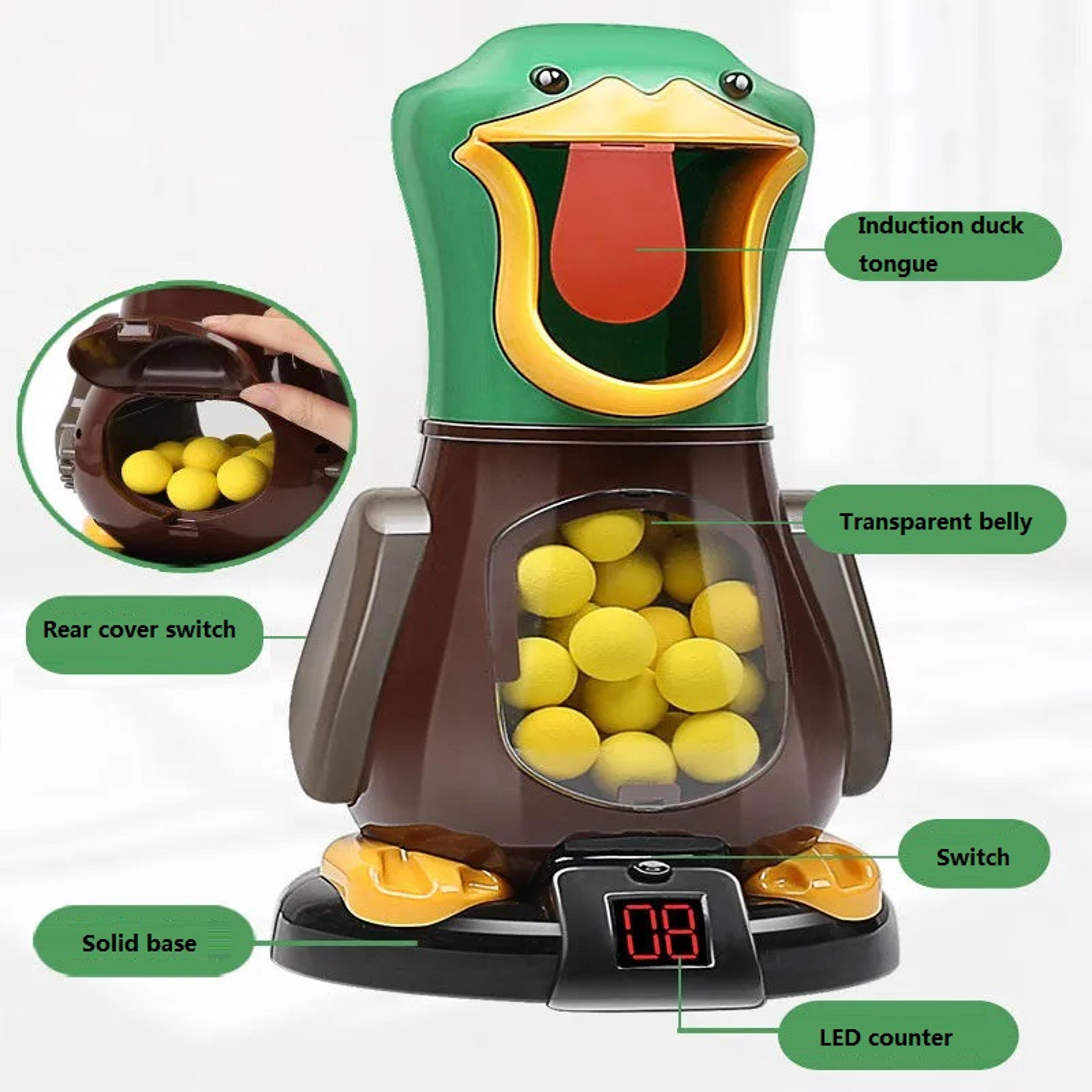 Funny Gun Toy For Kids Airpowered Soft Bullet Ball With Light Electronic Scoring Battle Games 4