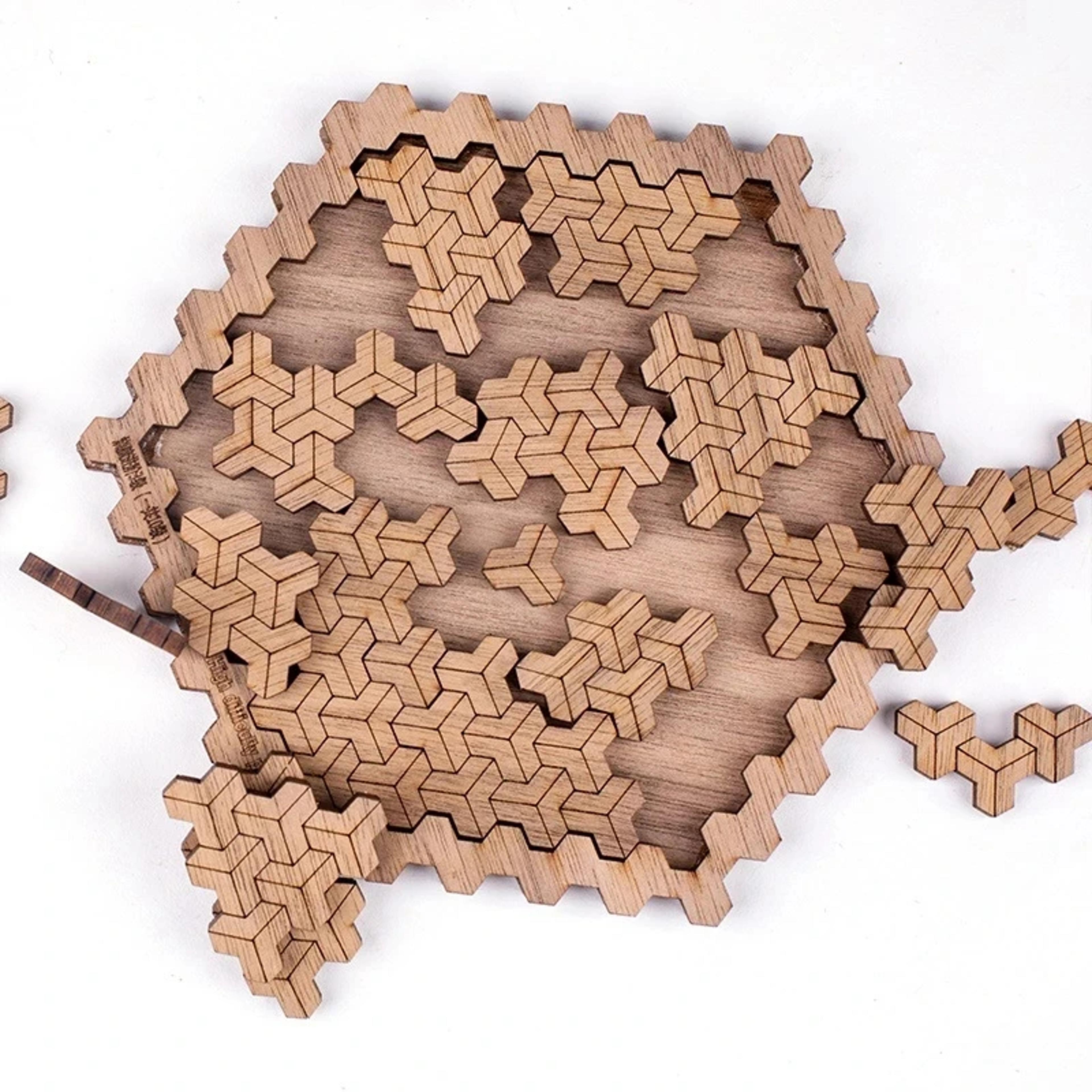 Brain Burning Wooden Puzzle Impossible Jigsaw For Adults Puzzle Games For Adults  Children 6