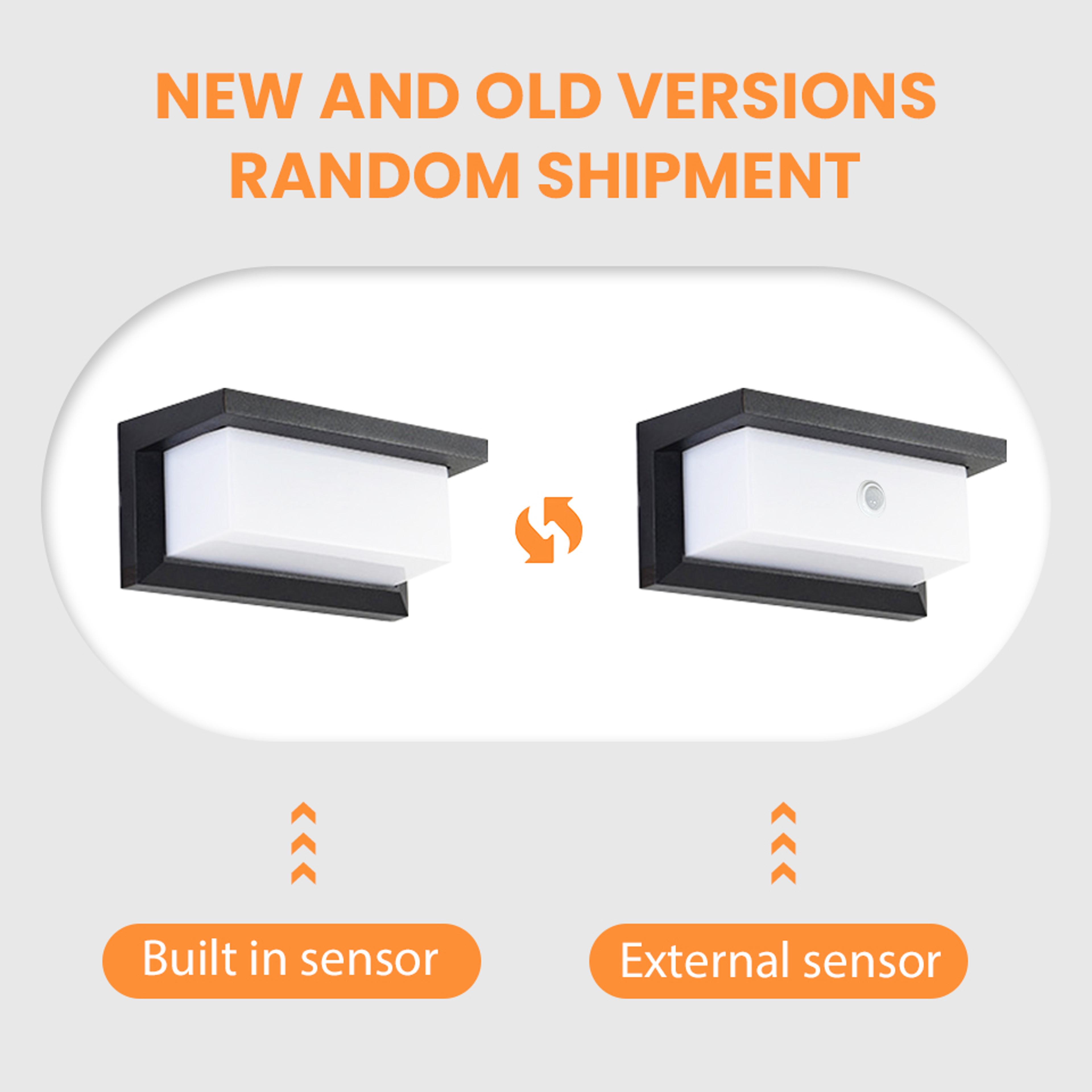 Waterproof Motion Sensor Wall Lamp LED Light For Outside Garden Porch Stairs 2