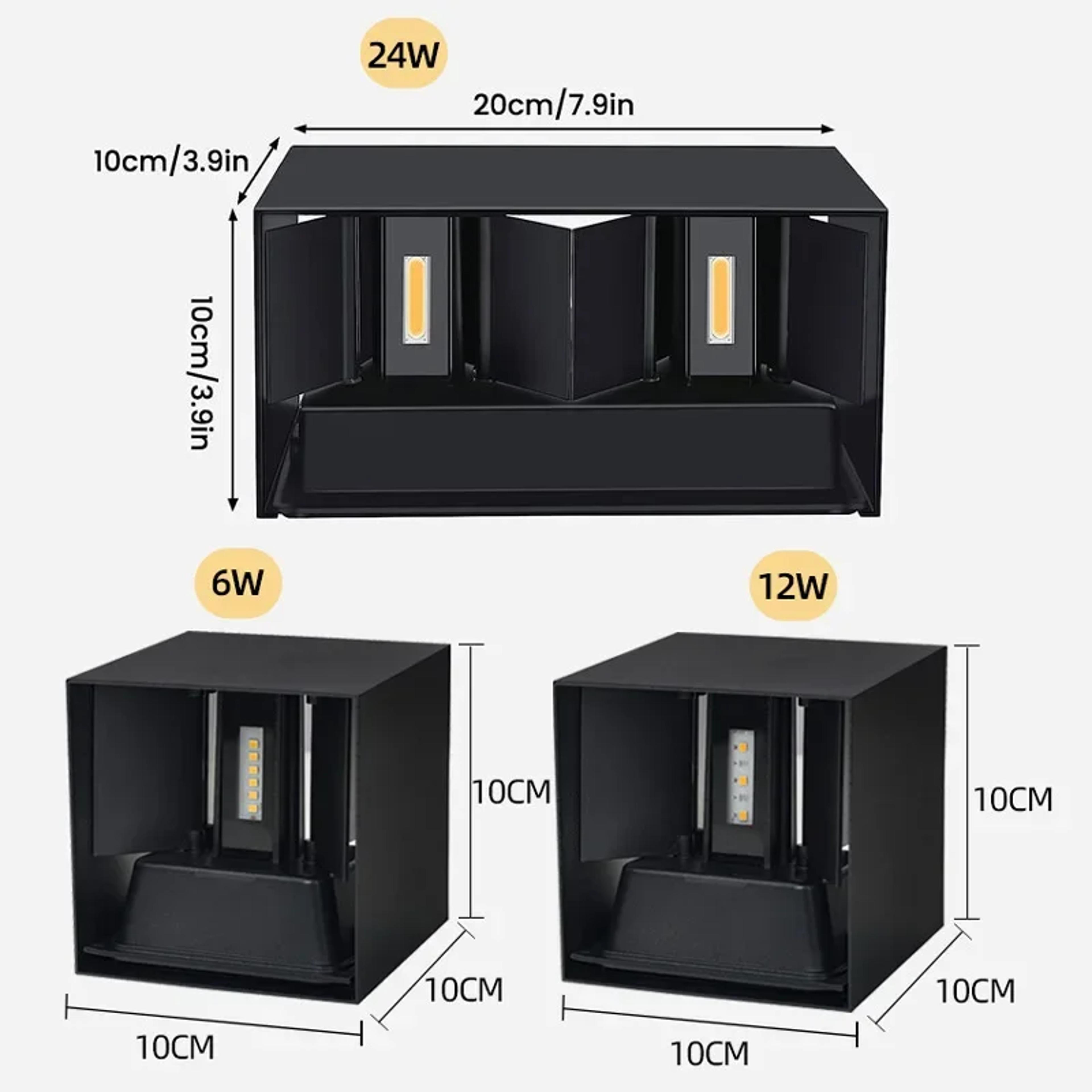 Waterproof Porch Garden Lights Outdoor Interior Wall Light Stairs Lighting 3