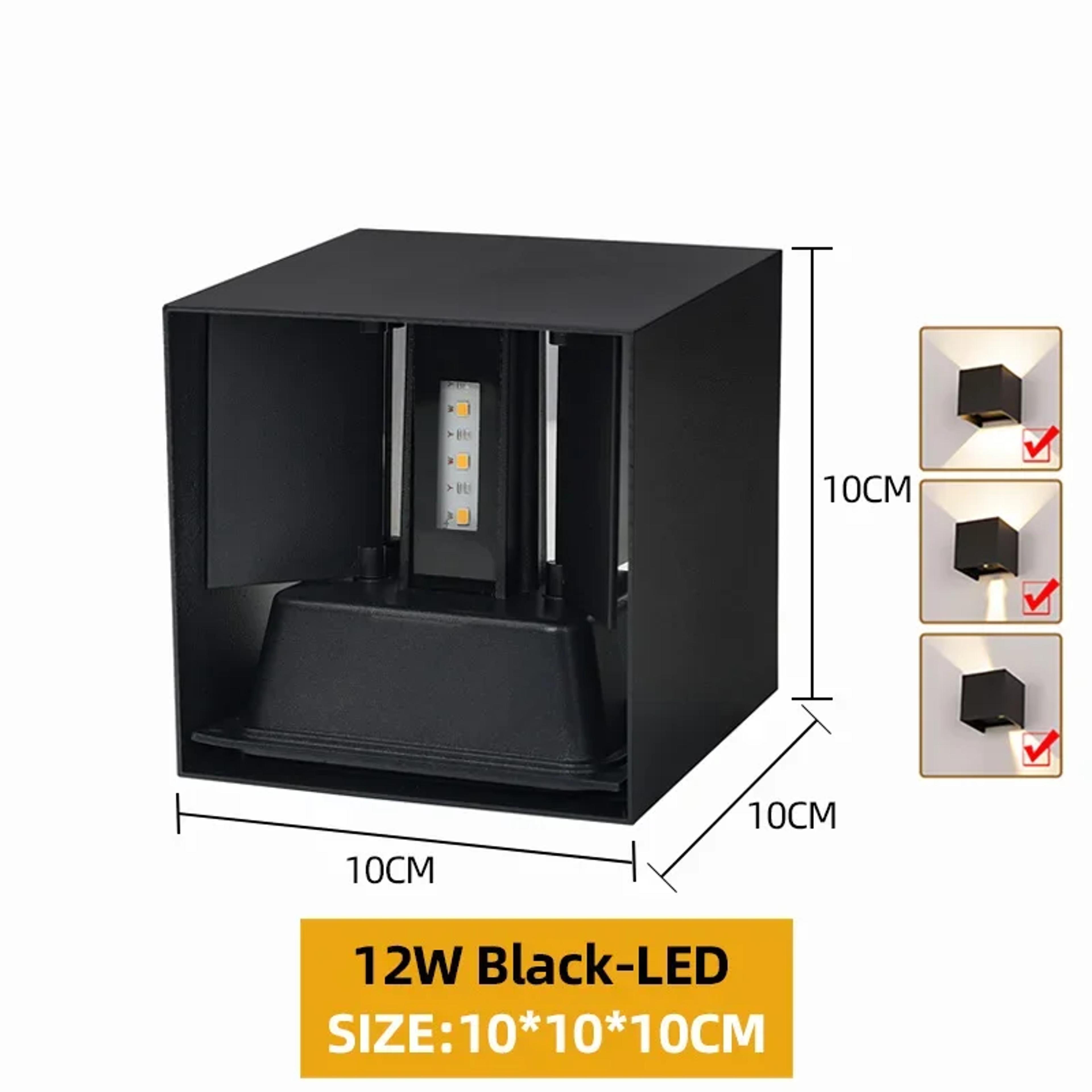 Waterproof Porch Garden Lights Outdoor Interior Wall Light Stairs Lighting 8