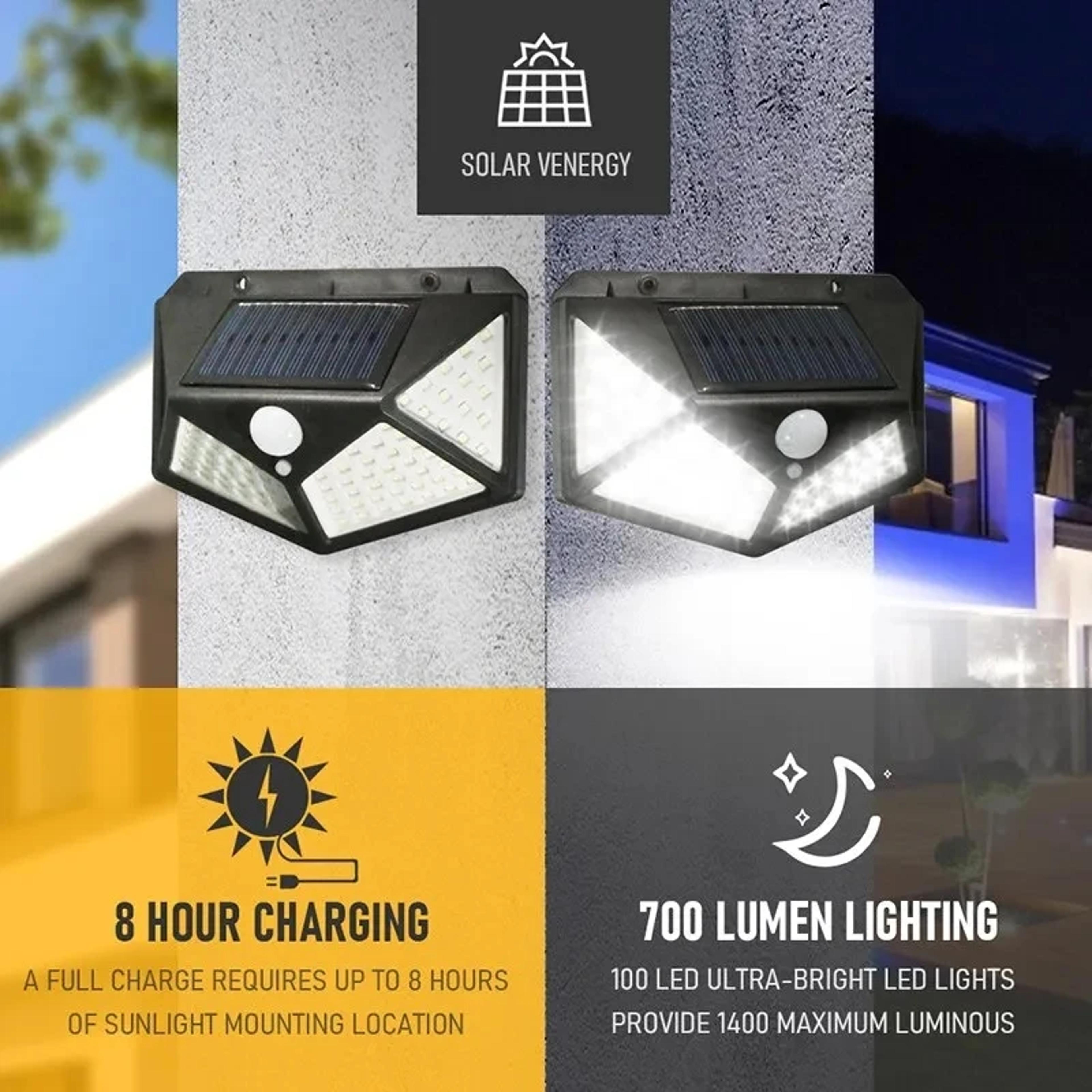 Human Motion Sensor Wall Lamp Waterproof Outdoor Garden Spotlights For Stairs And Decor 1