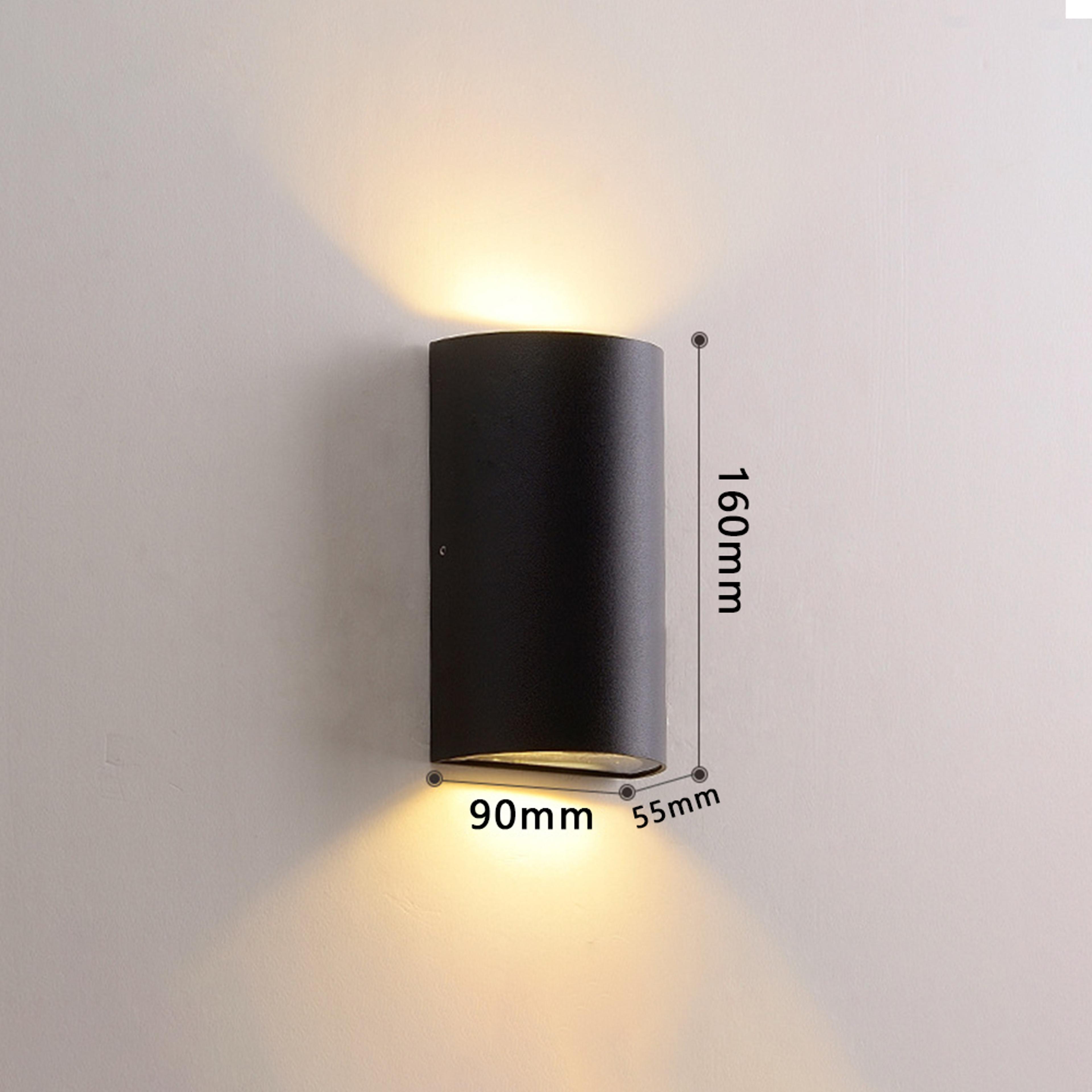 Waterproof Garden Wall Lamp Up Down Light For House Patio Porch Garage Gate Decor 1