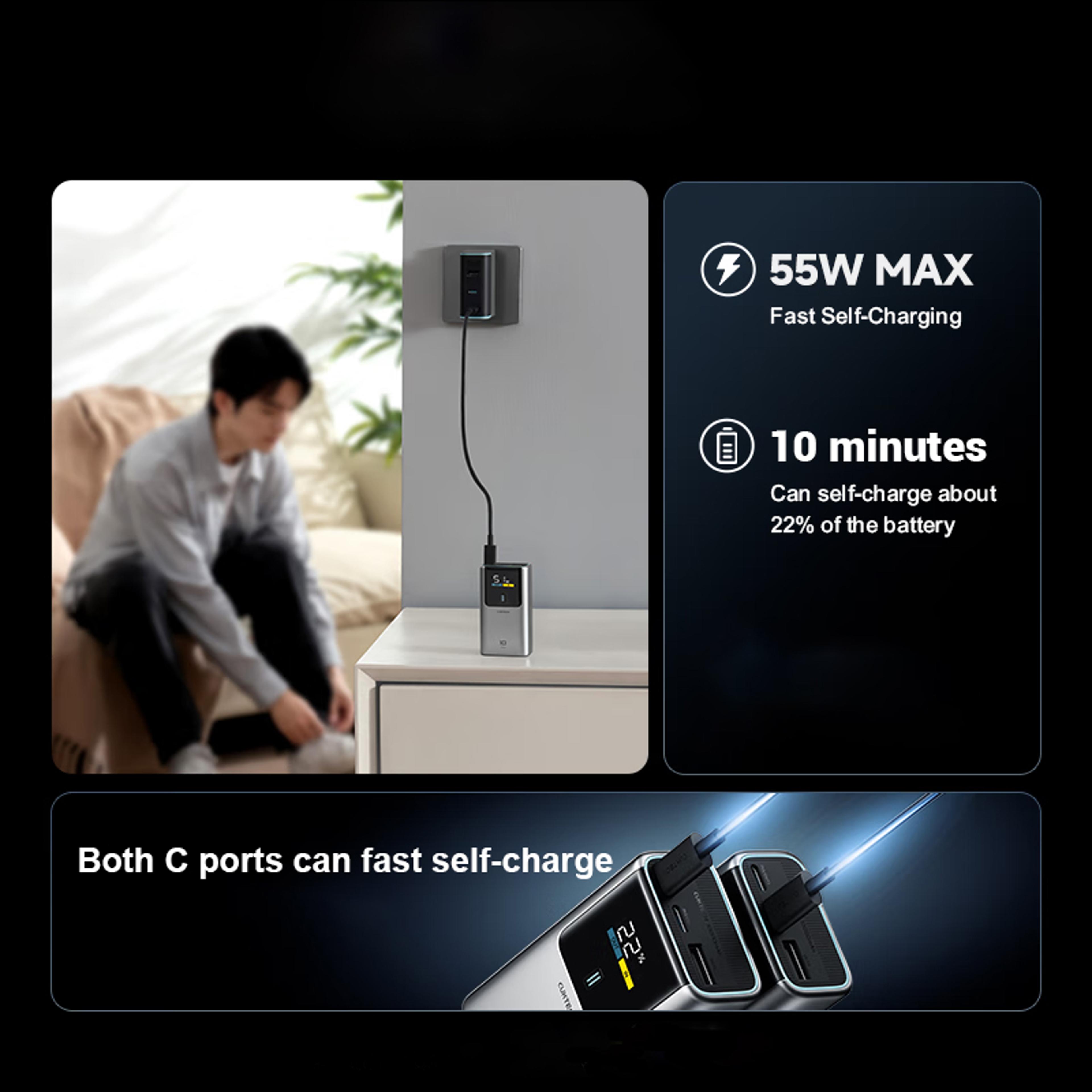 Mini Power Bank Portable Output Charger For IPhone Huawei Xiaomi  Lightweight And Fast 3