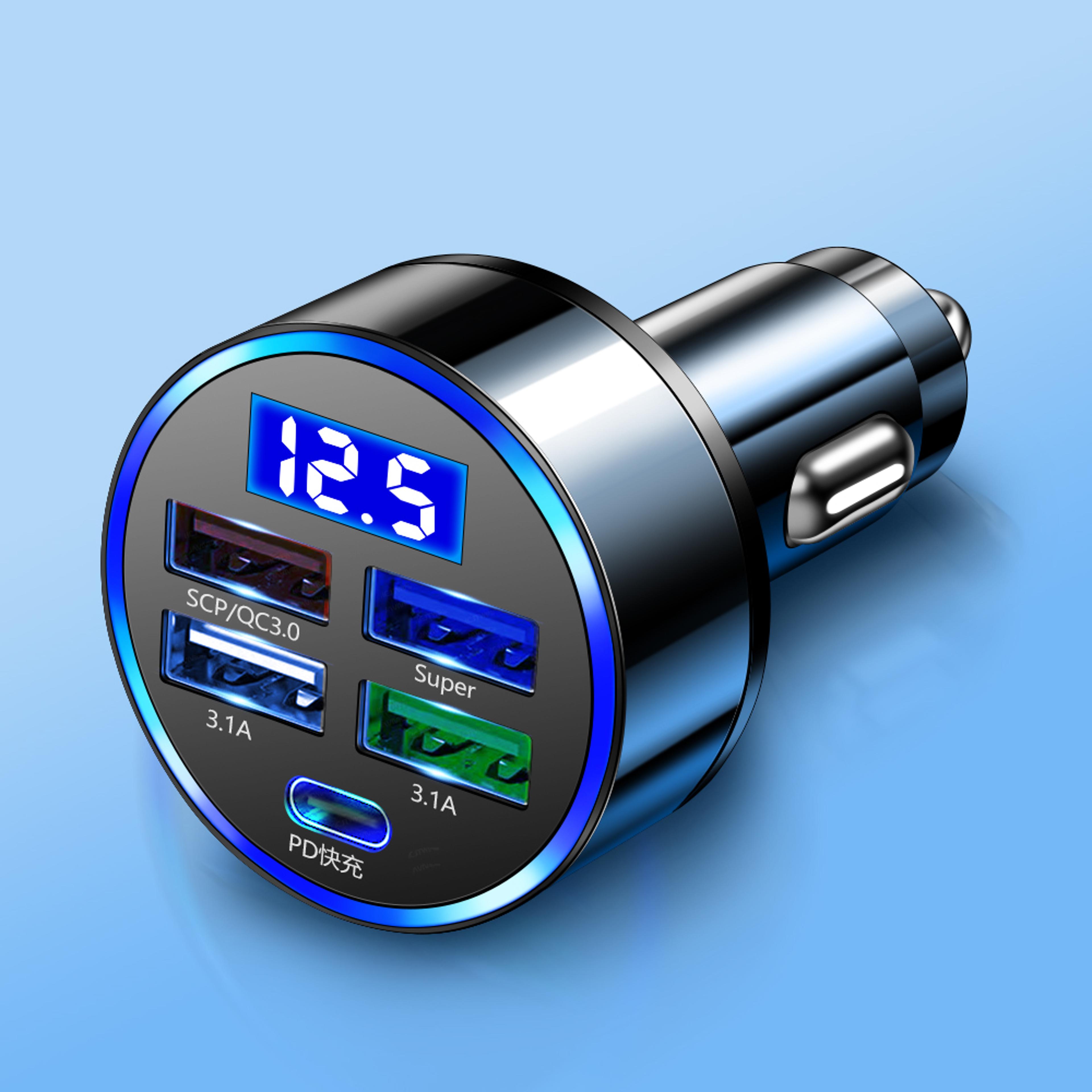 Mini USB Car Charge Adapter Fast Charging For IPhone Xiaomi Huawei Mobile Phones In Car 5