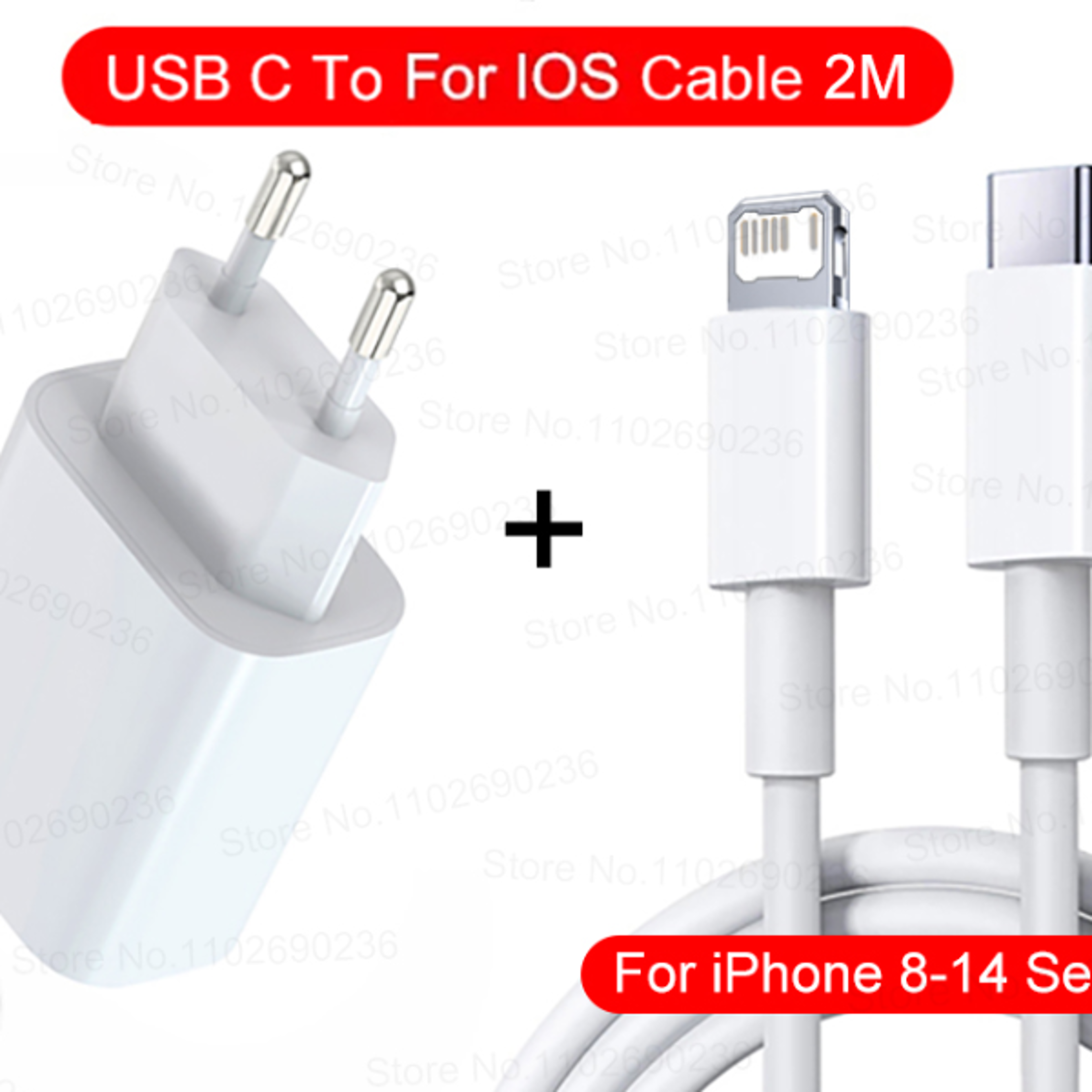 Pro Max 8 Plus iPad Fast Charging USB C Cable Type C Data Line Phone Charger