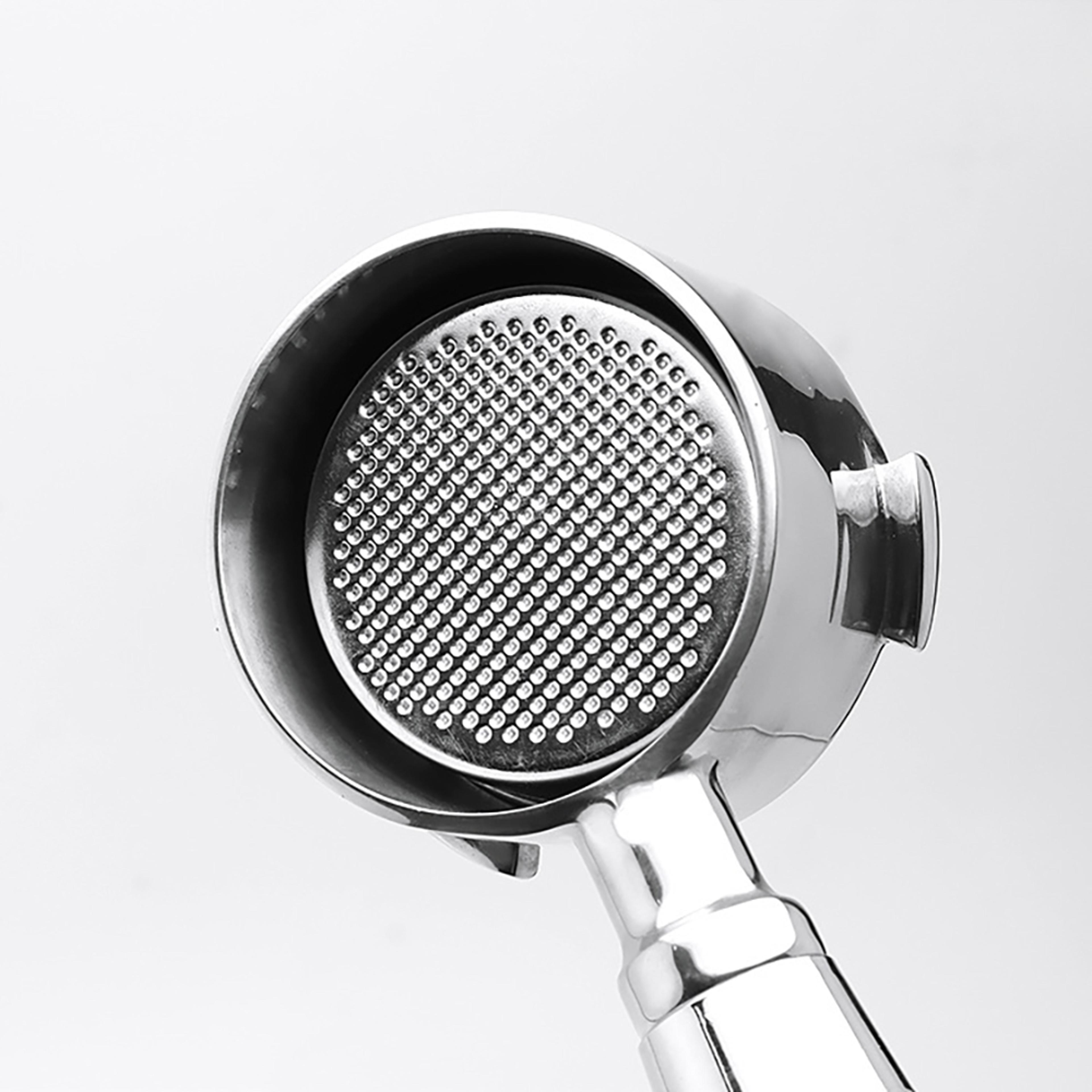 Universal Coffee Powder Bowl Stainless Steel Coffee Filter Basket Bottomless Coffee Bowl With Handl 3