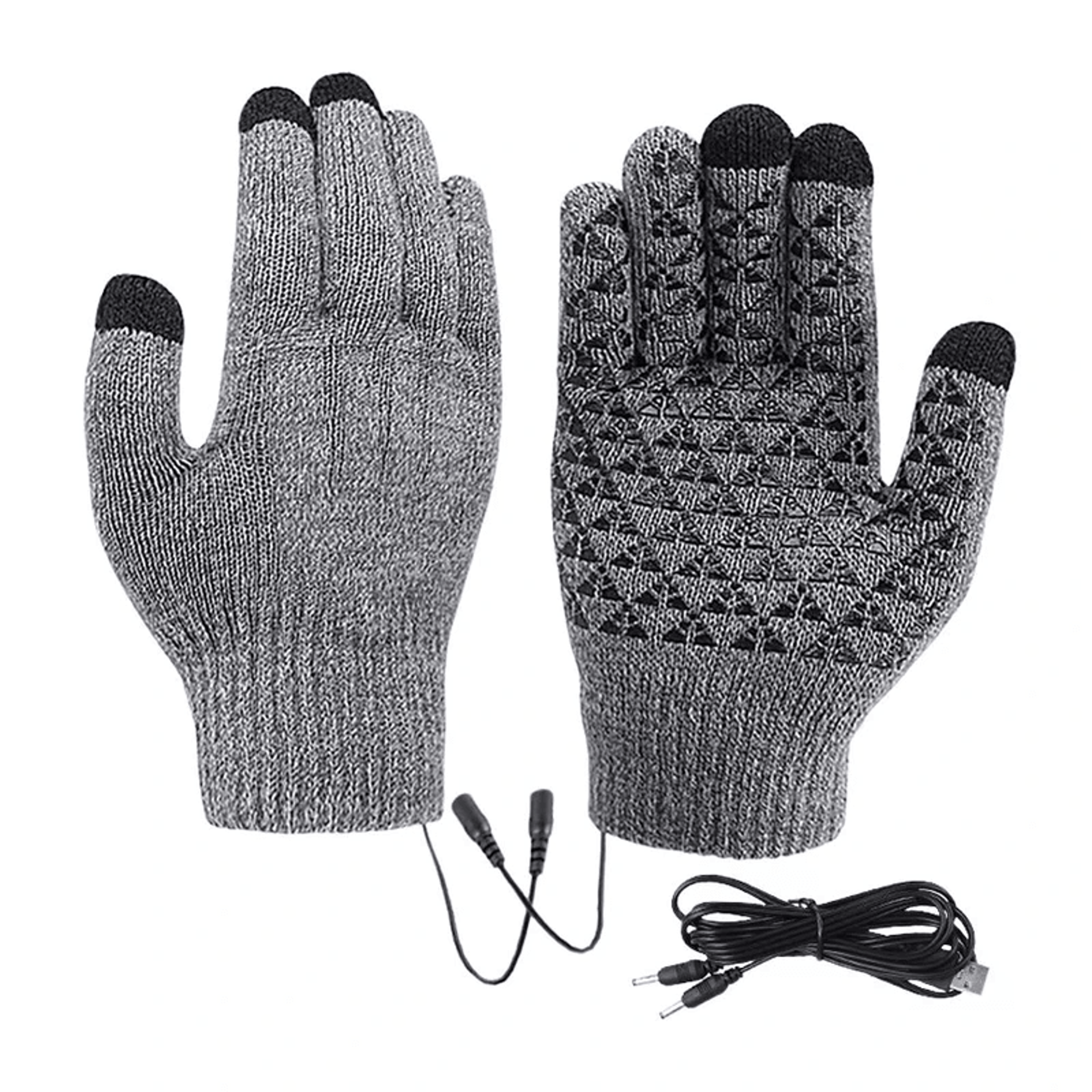 Electric heated gloves for cold weather