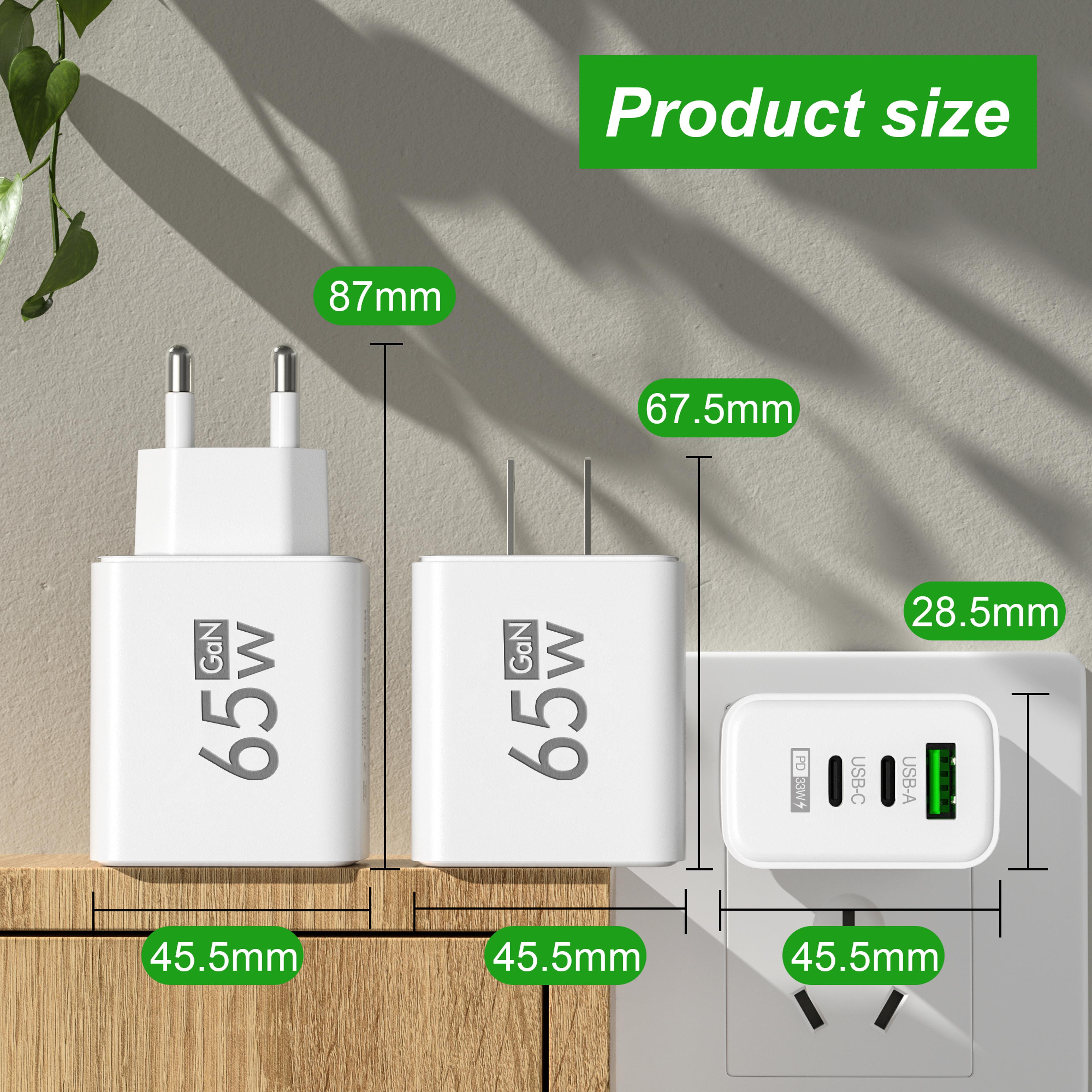 HighSpeed Charging Adapter Wall Charger Compatible With IPhone Xiaomi Samsung Huawei 5