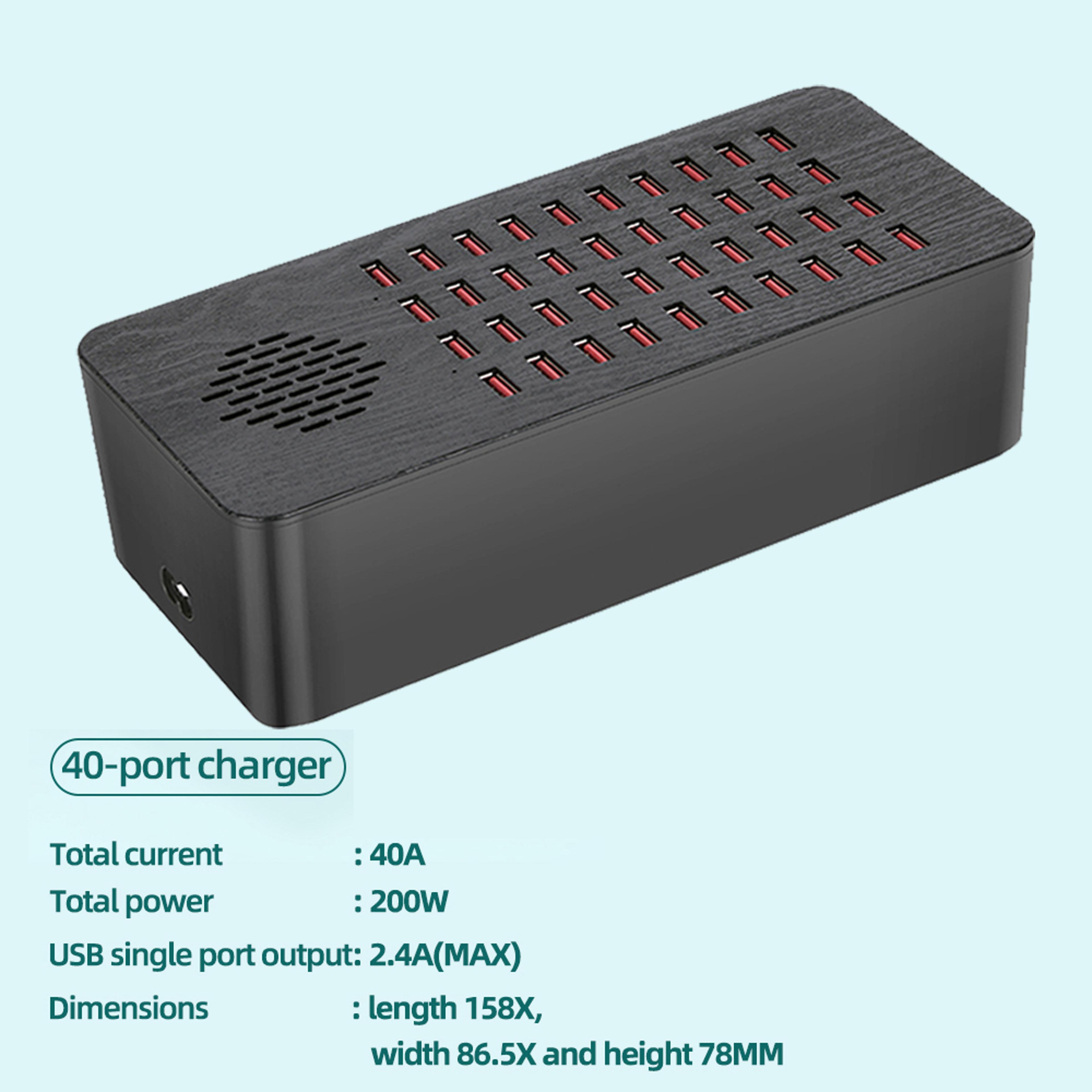 Desktop Charging Station Dock For IPhone IPad Samsung Xiaomi  Multi USB Charger For Mobile Phones 6