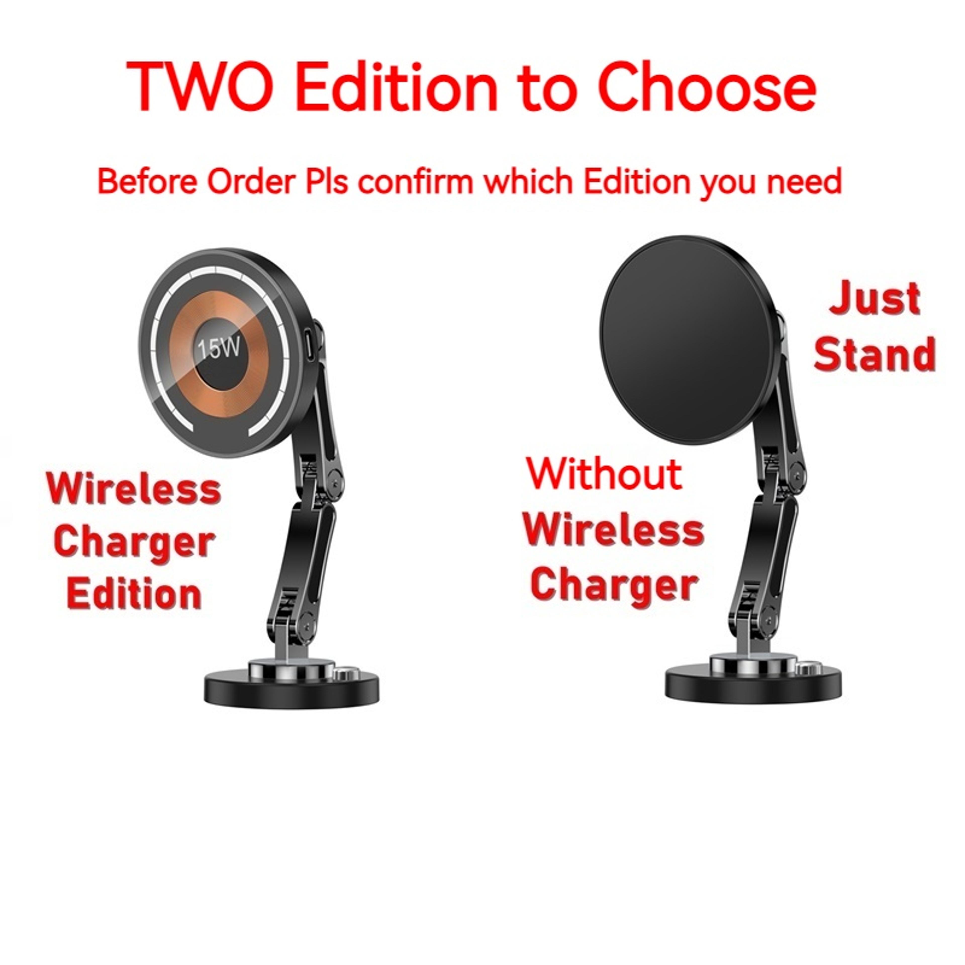 Foldable Metal Charging Stand For Magsafe IPhone Pro Max Samsung  Adjustable Rotation Design 1