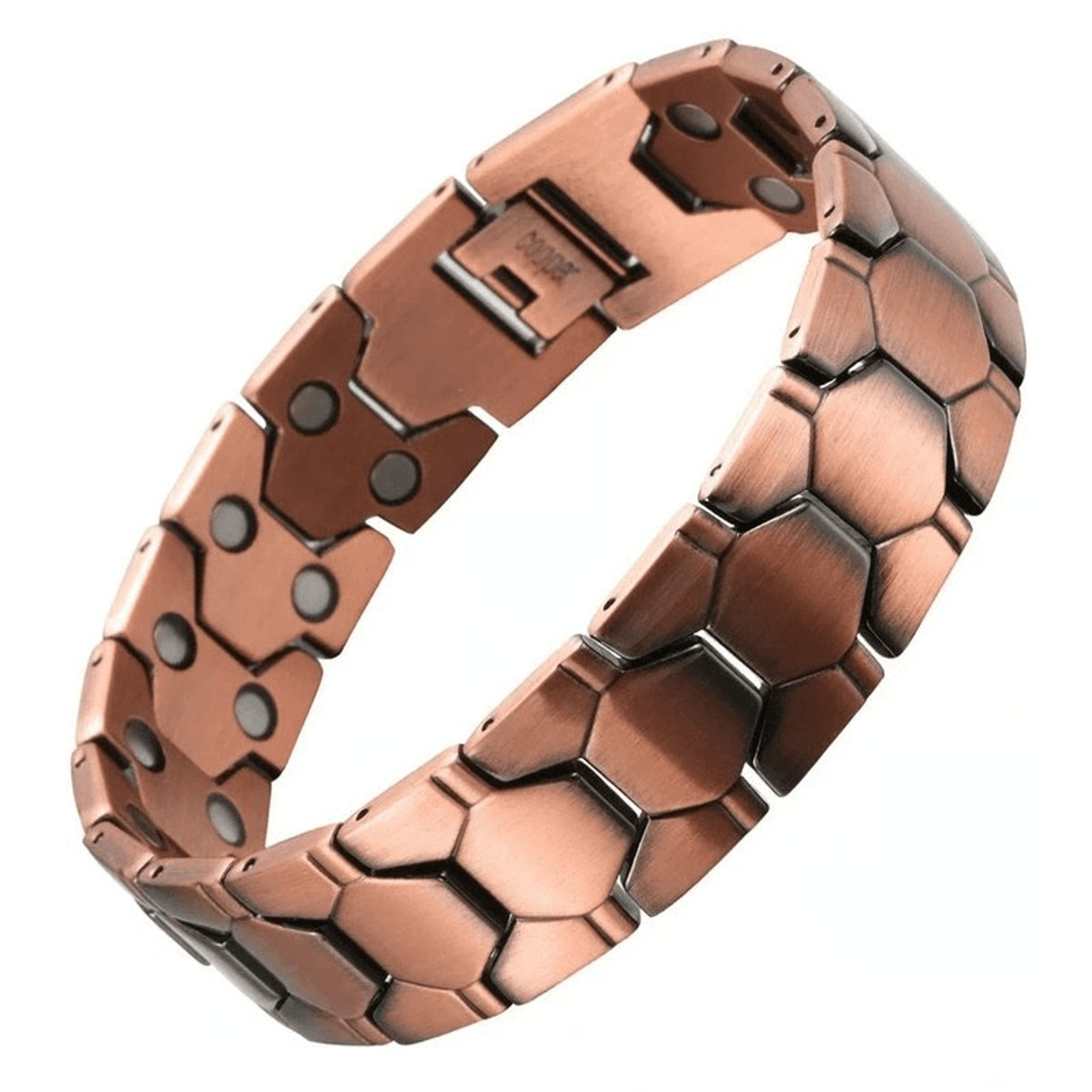 Stylish mens bracelet for circulation support