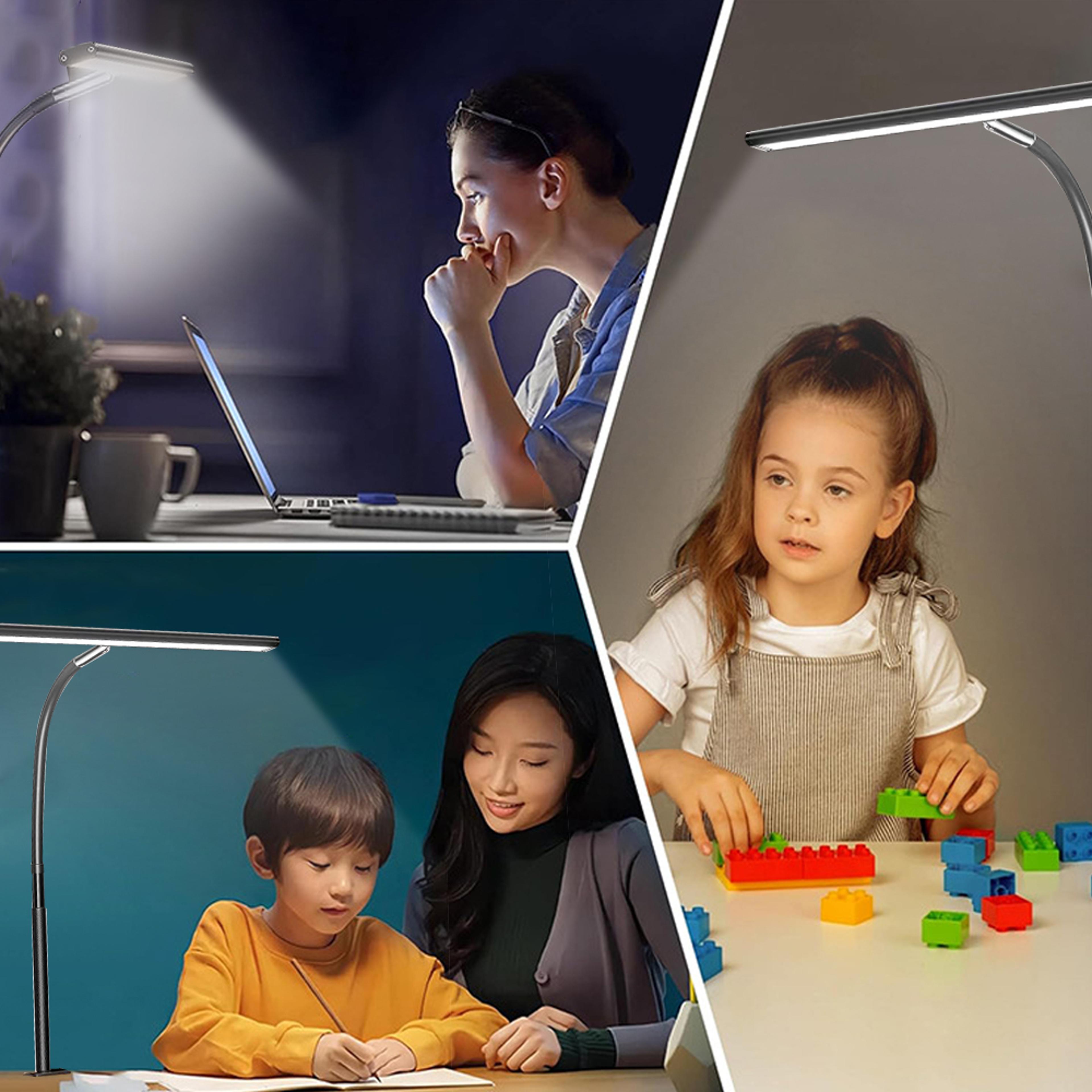 Flexible LED Architect Table Light Monito Desk Lamp With Level Dimming And Color Mode For Home And  3