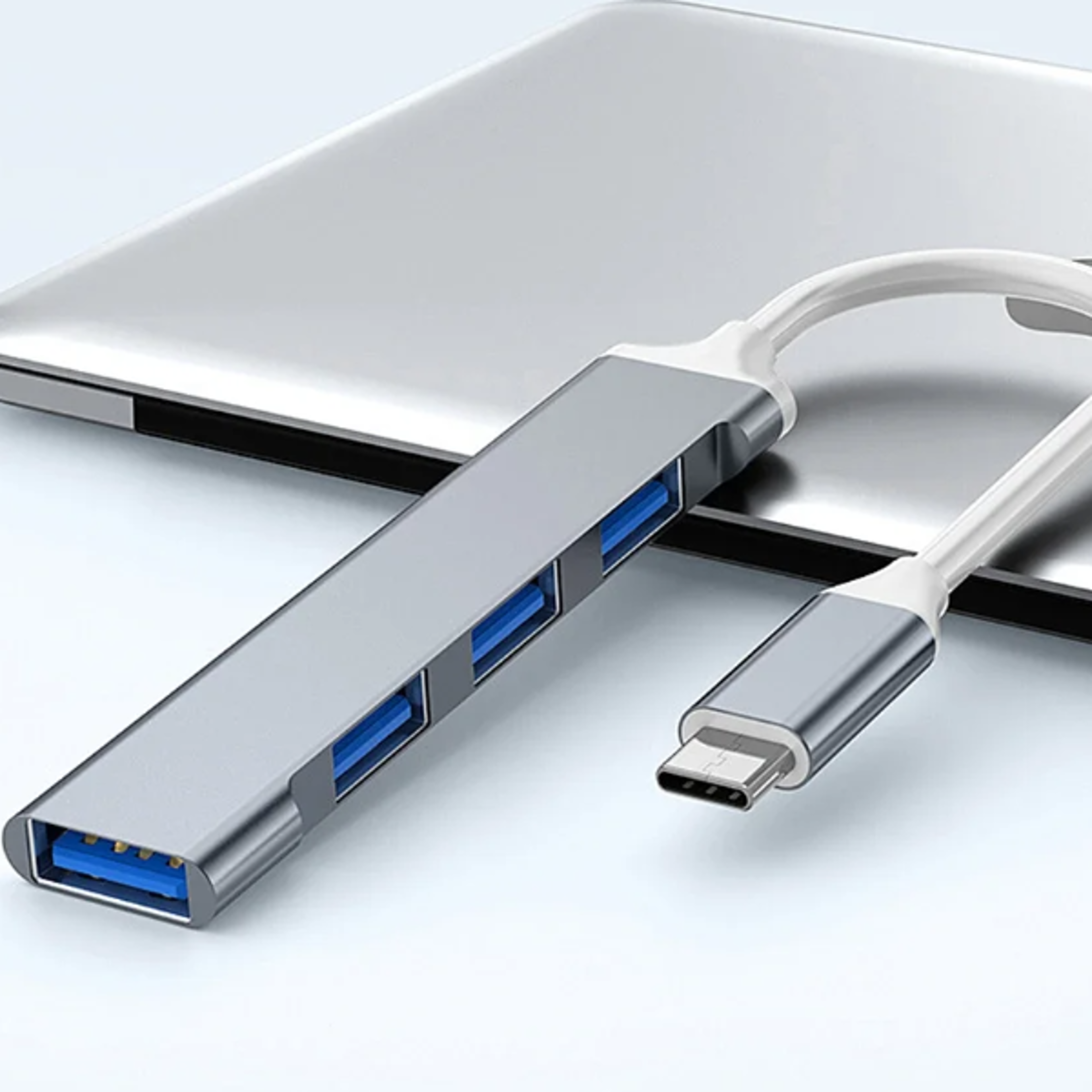 multiport hub type c splitter, high-speed hub for pc computer accessories
