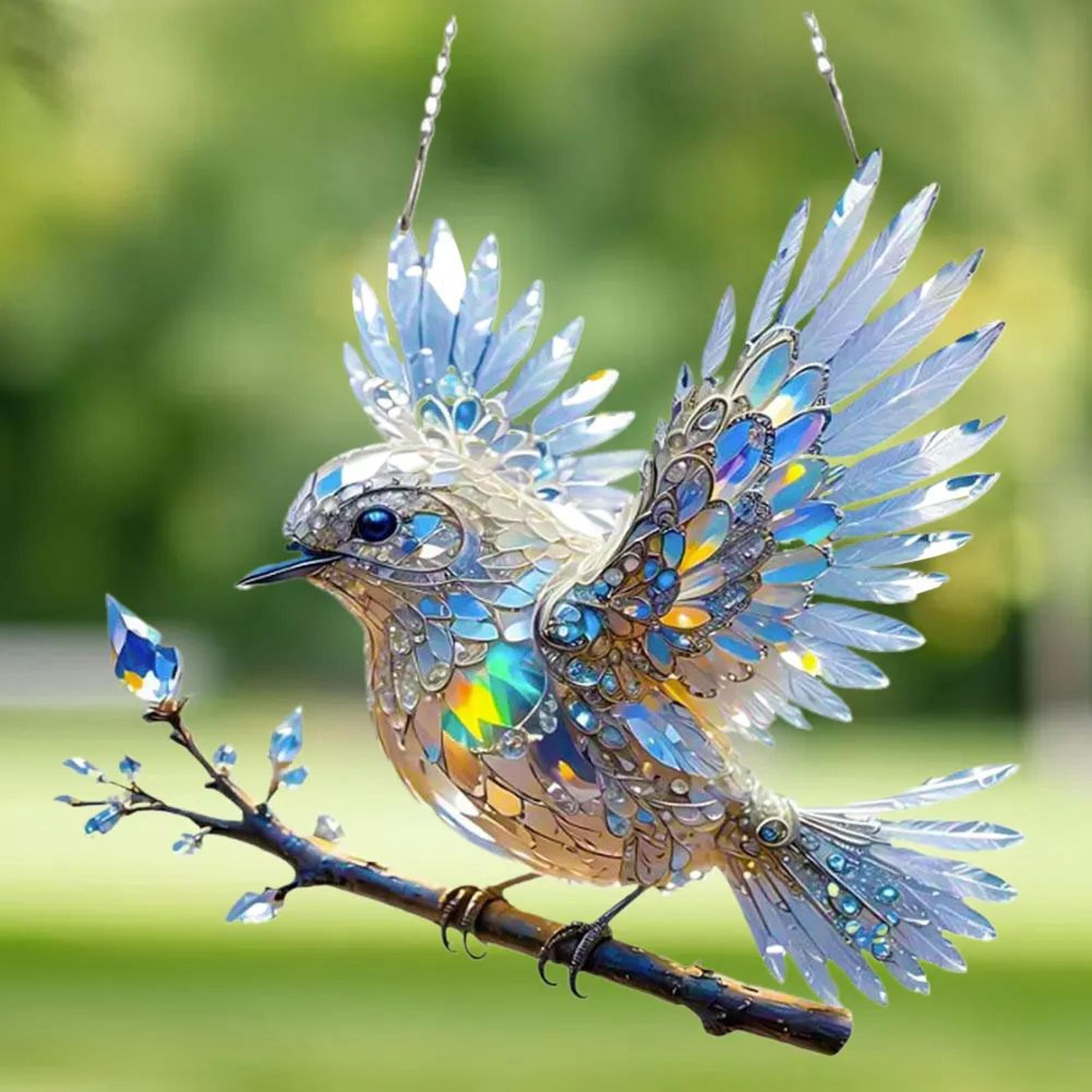 Handcrafted Bird Ornament