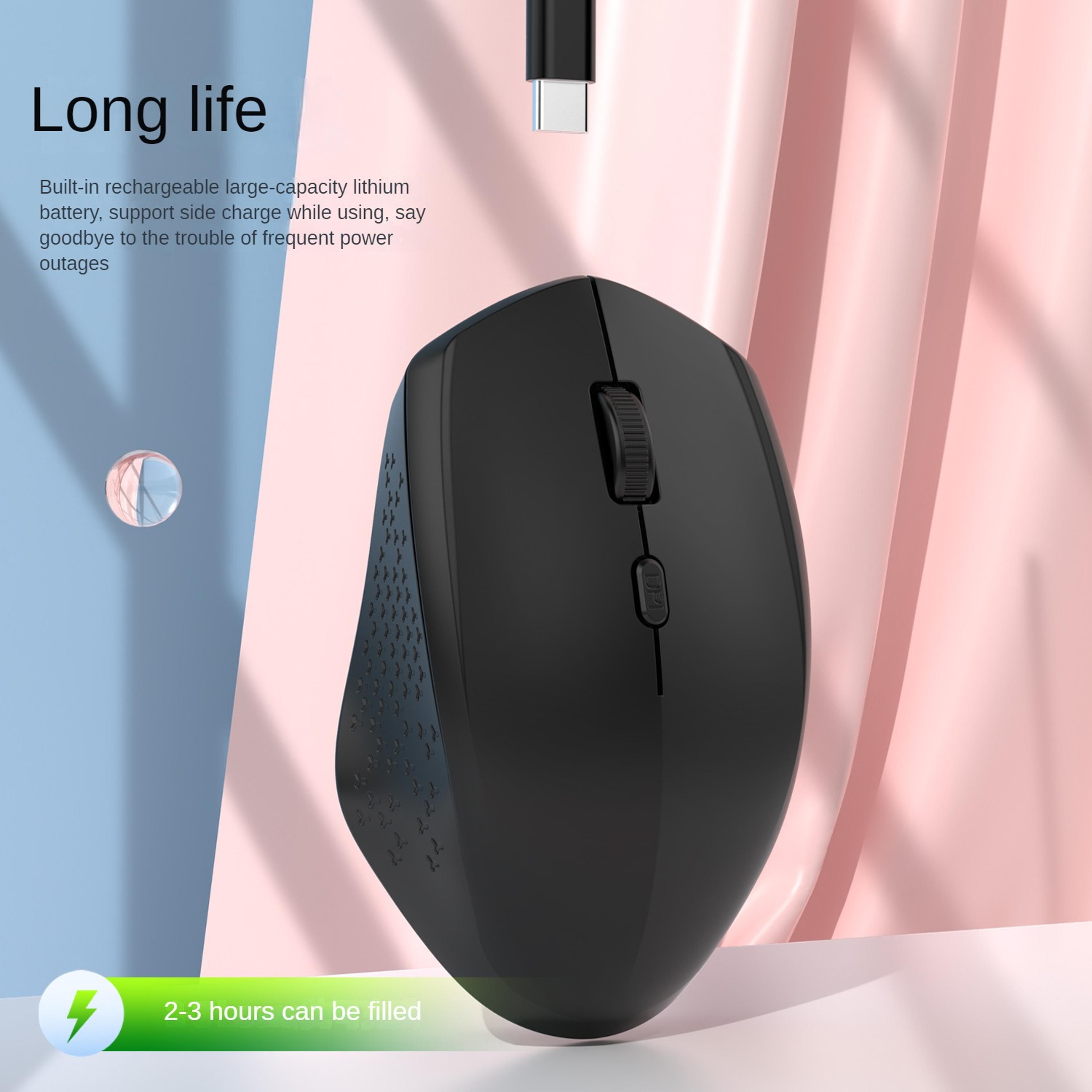 Rechargeable USB Mouse For MacBook Laptop Tablet And Computer Accessories 2