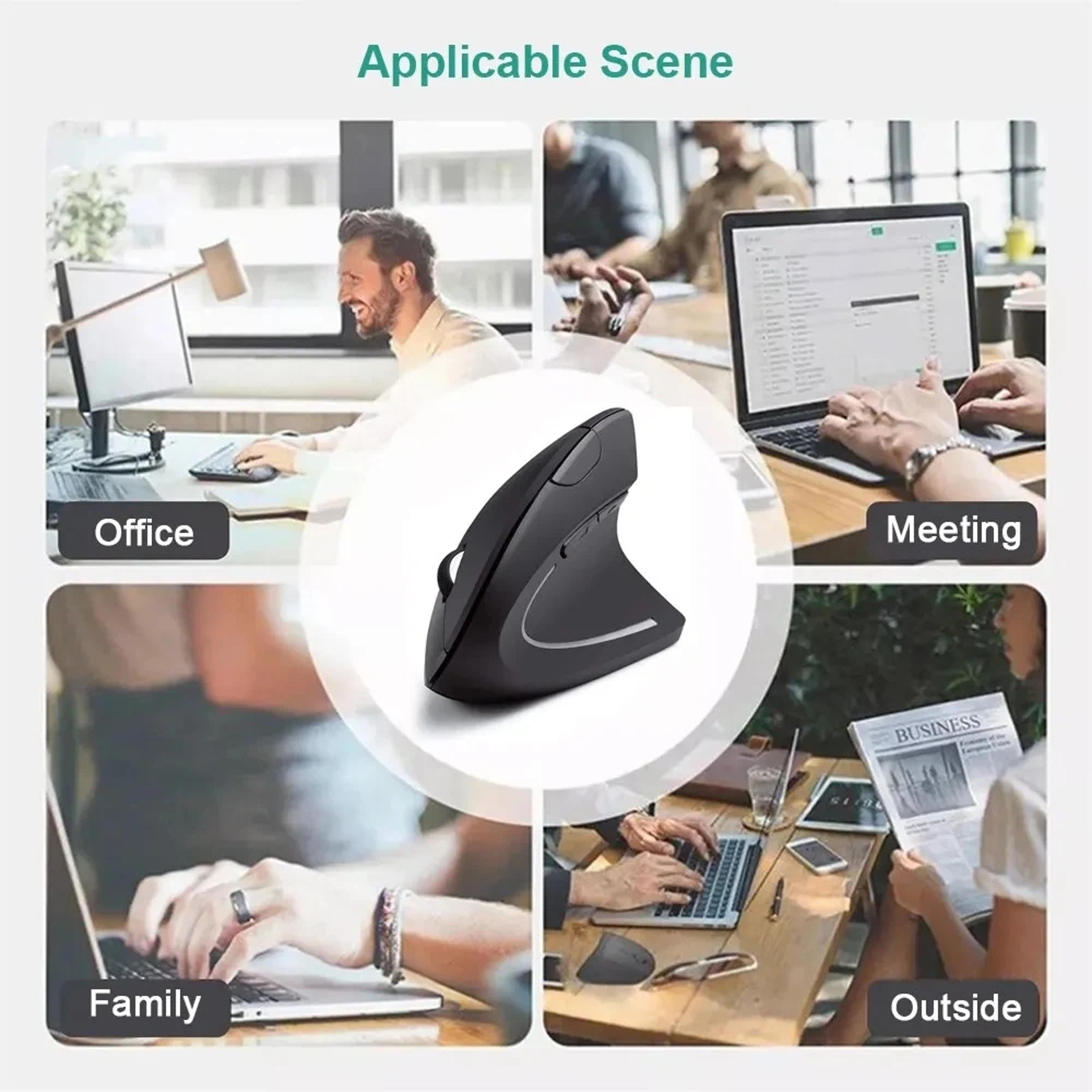 Laptop PC Computer Desktop Adjustable Buttons  Easy Setup For Convenience 4