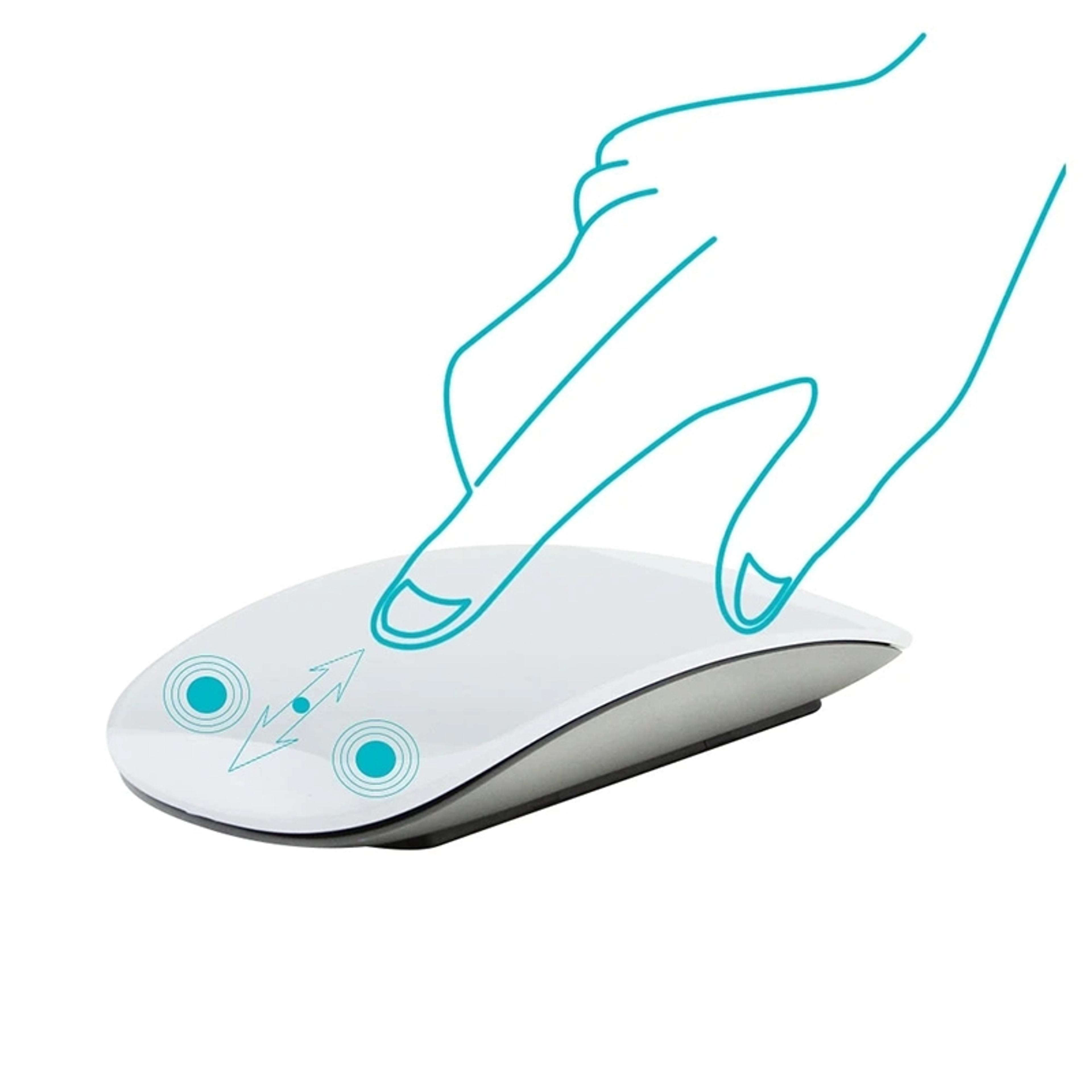 Ergonomic DualMode Silent PC Mice Rechargeable Touch Slim Computer Mouse For Apple Macbook Air 1