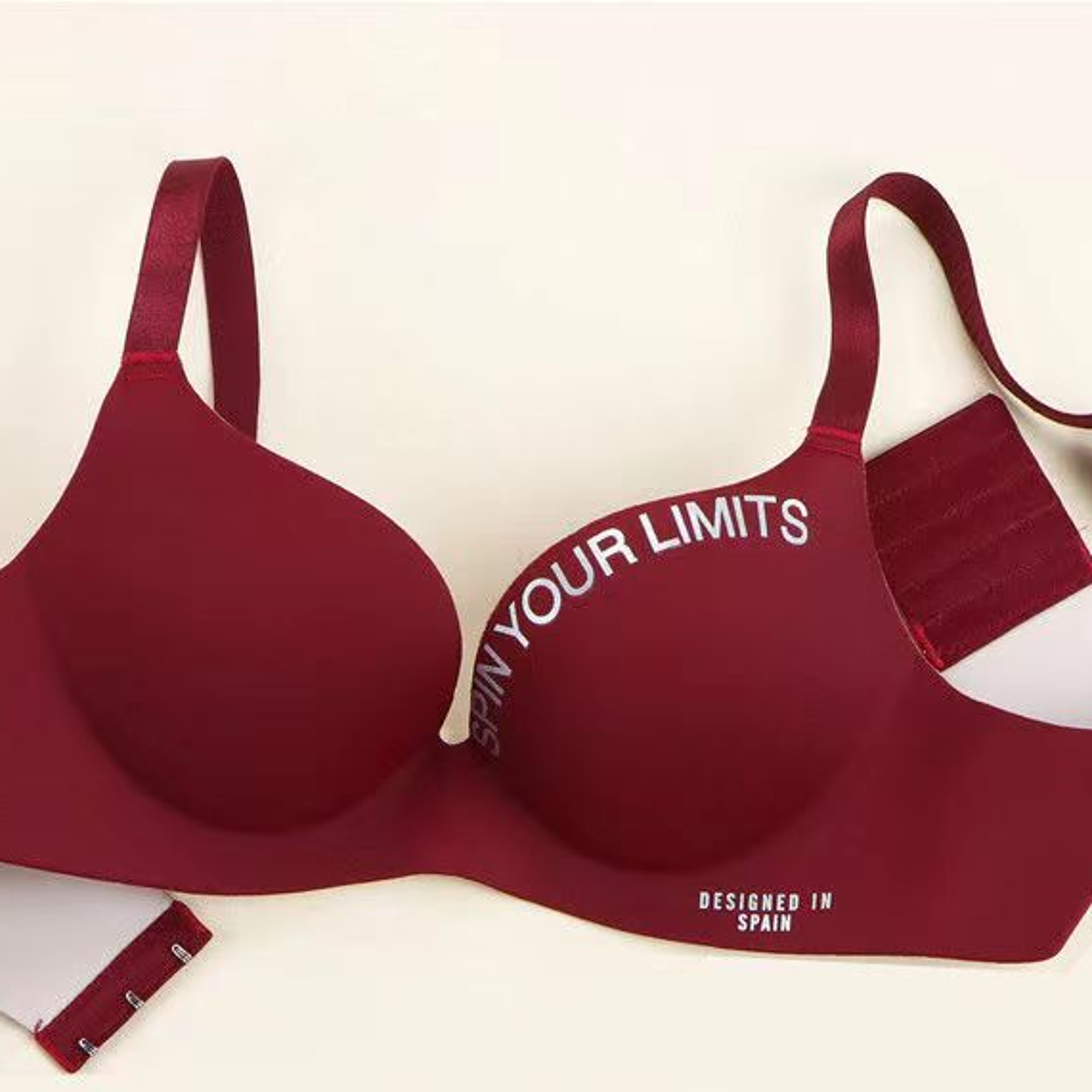 Women Print Seamless Bra Sexy Lingerie Floral Push Up Bras OnePiece Underwear 2024