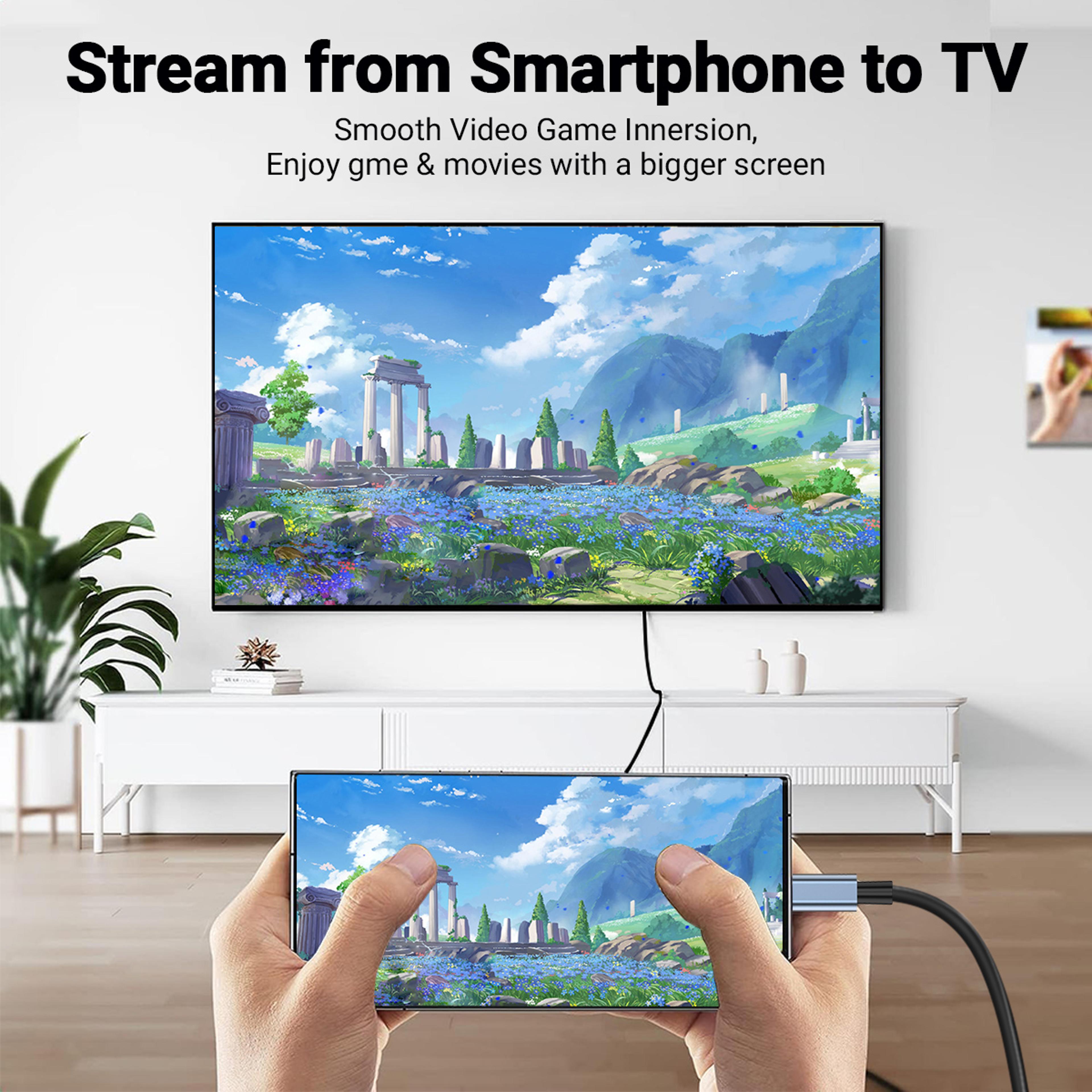 HDTV Cable Adapter For TV Converter MacBook IPad IPhone Samsung Compatible 4