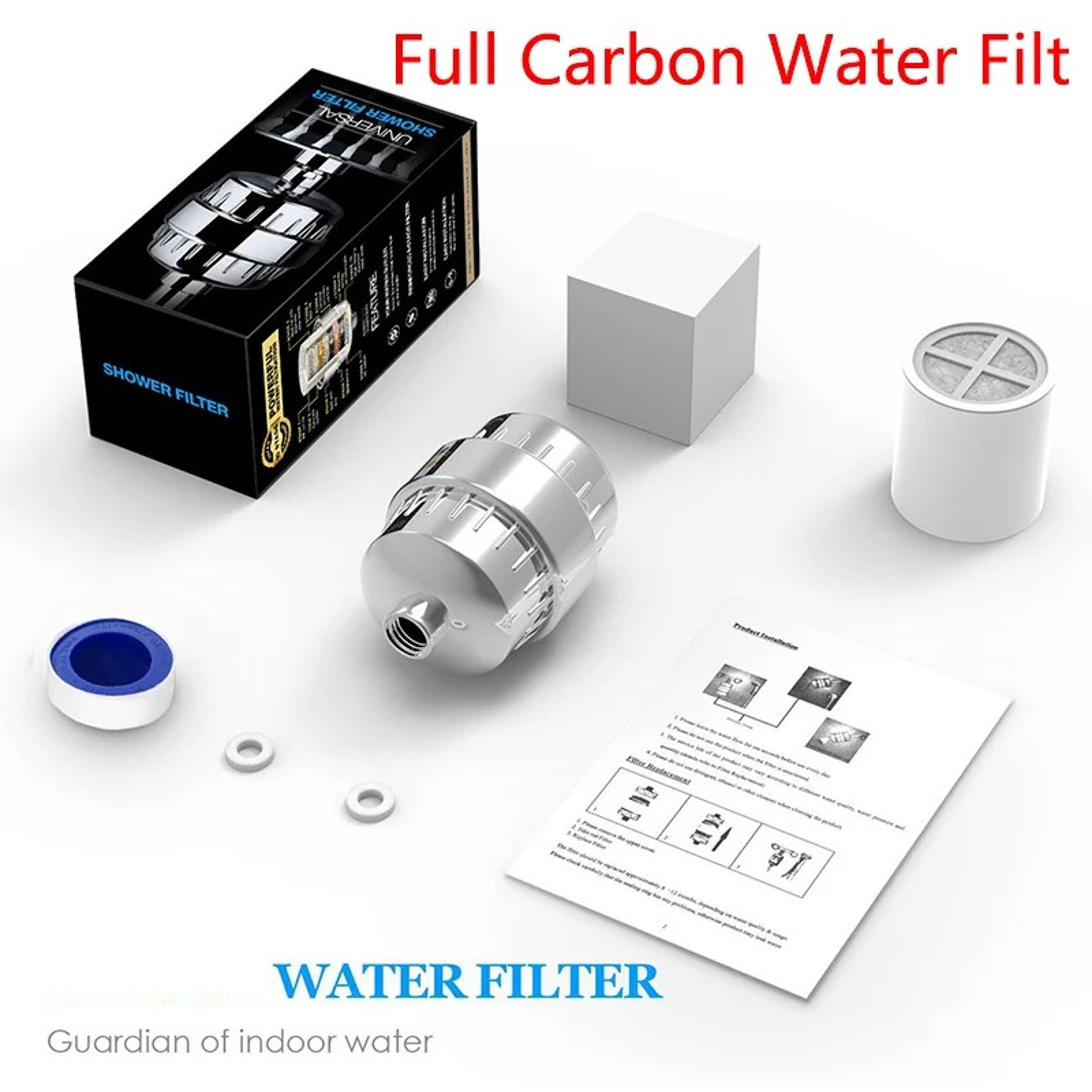 Shower Head Cleaning Purifier Household To Remove Chlorine Fluoride Heavy Metals Filtered Soften Ha 4