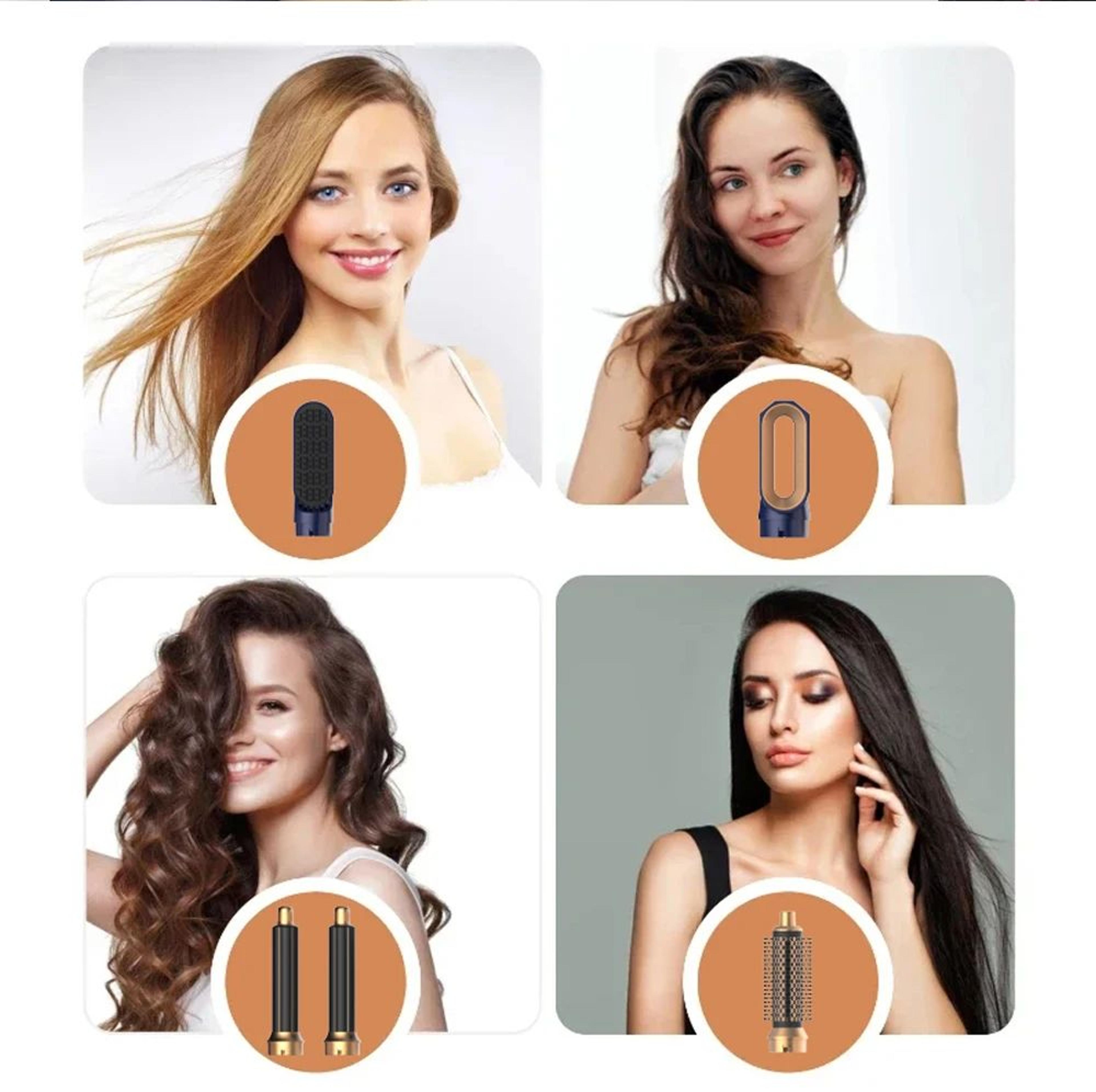professional air hair styler kit for dry and style routine at home