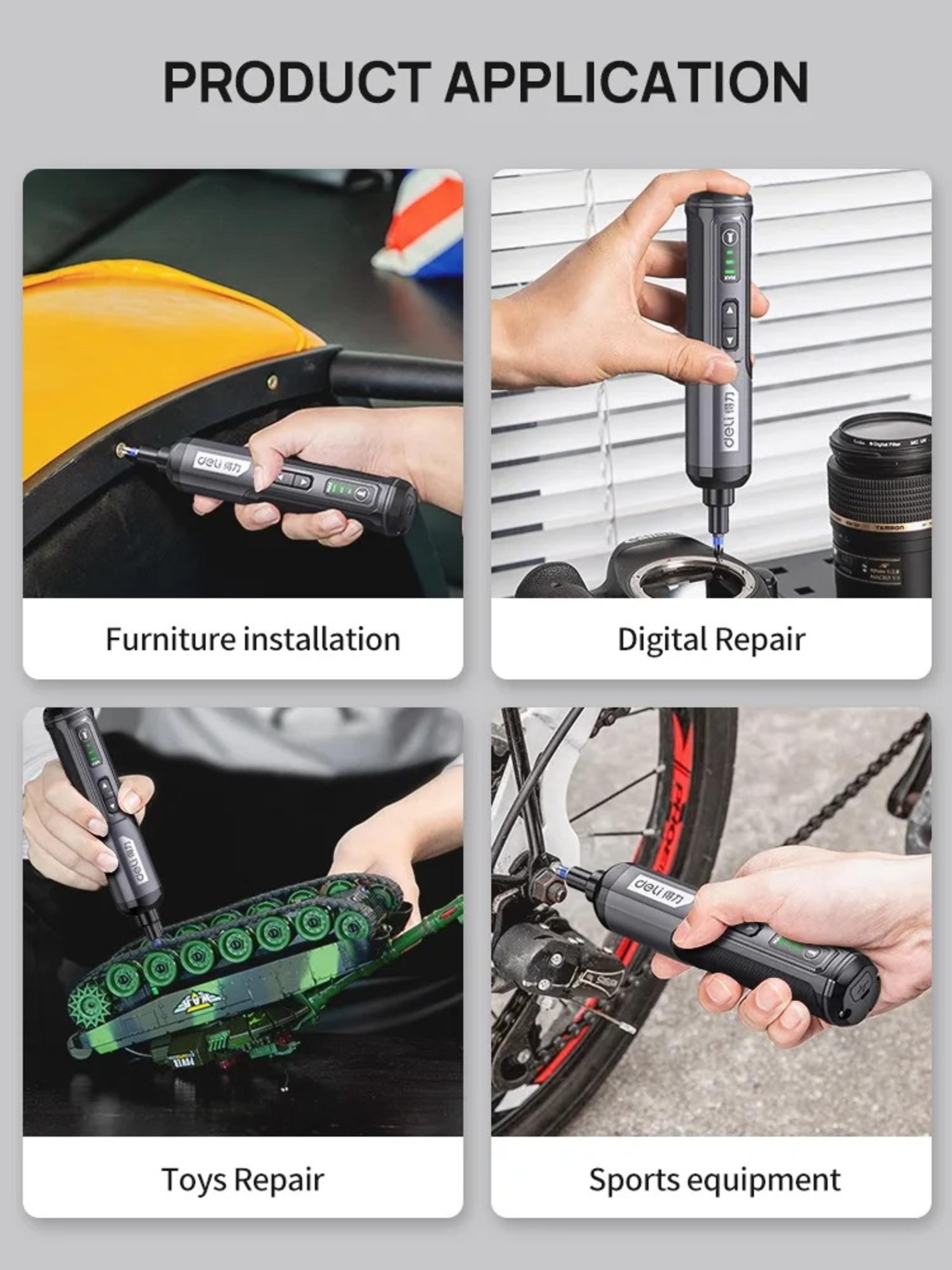 Multifunction Torque Repair Tools Kit Adjustment Power Drill 1