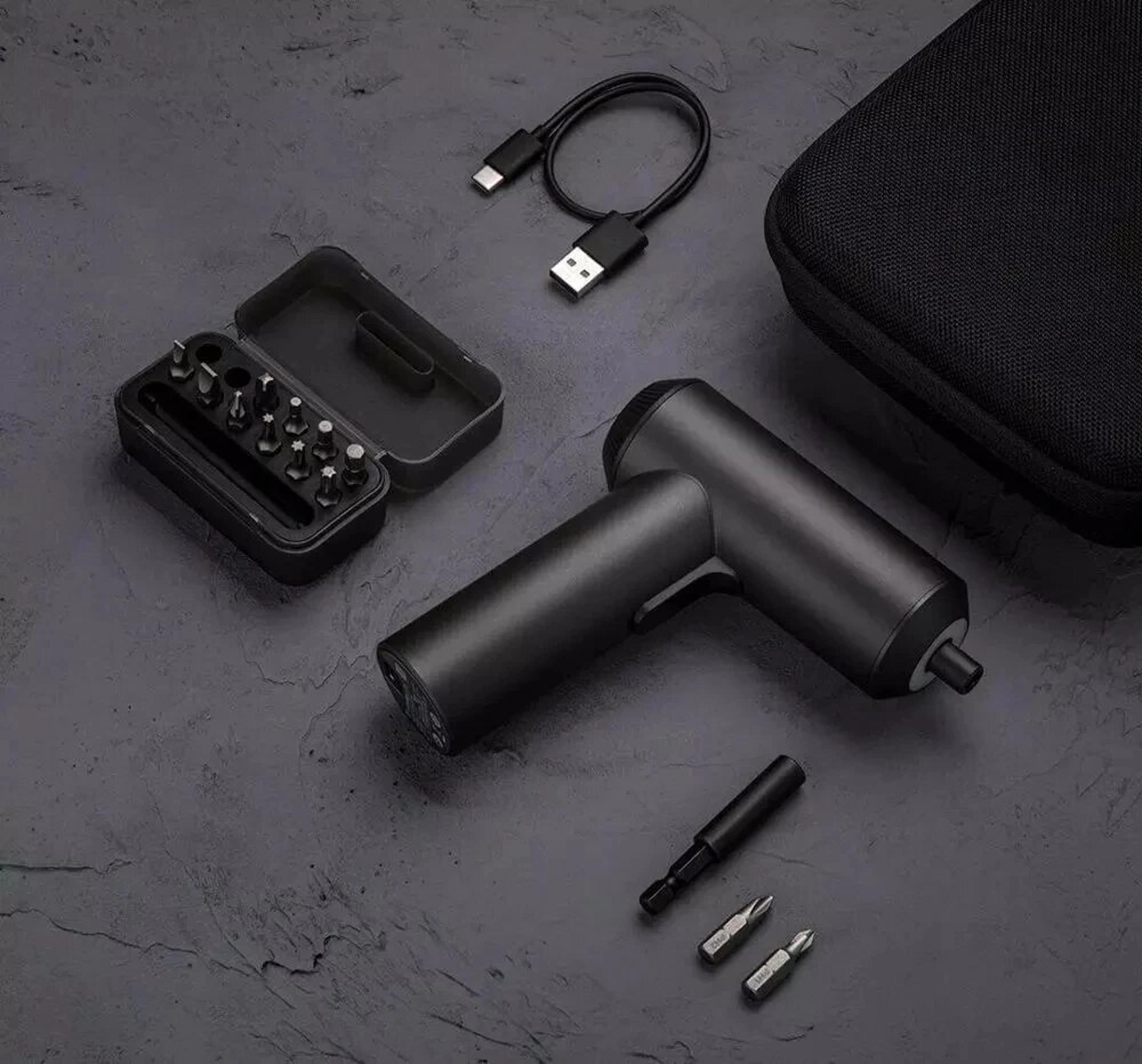 Xiaomi Mi Home Drill Tools Torque Electric Screwdriver Household With Screw Bits 2