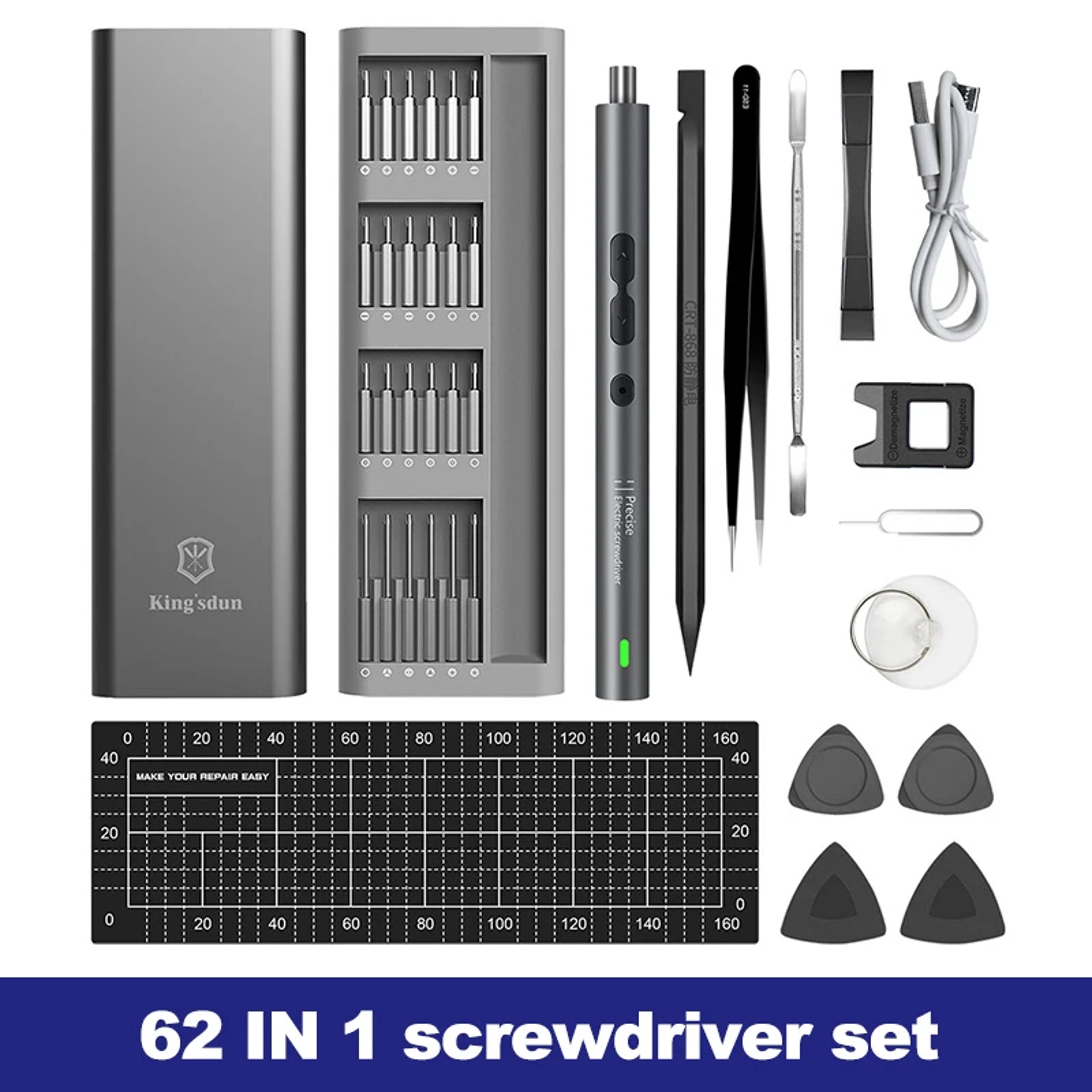 Mini Wireless Screwdriver Set Power Tool Kits Rechargeable Small Bits For Xiaomi Mobile Repair 4