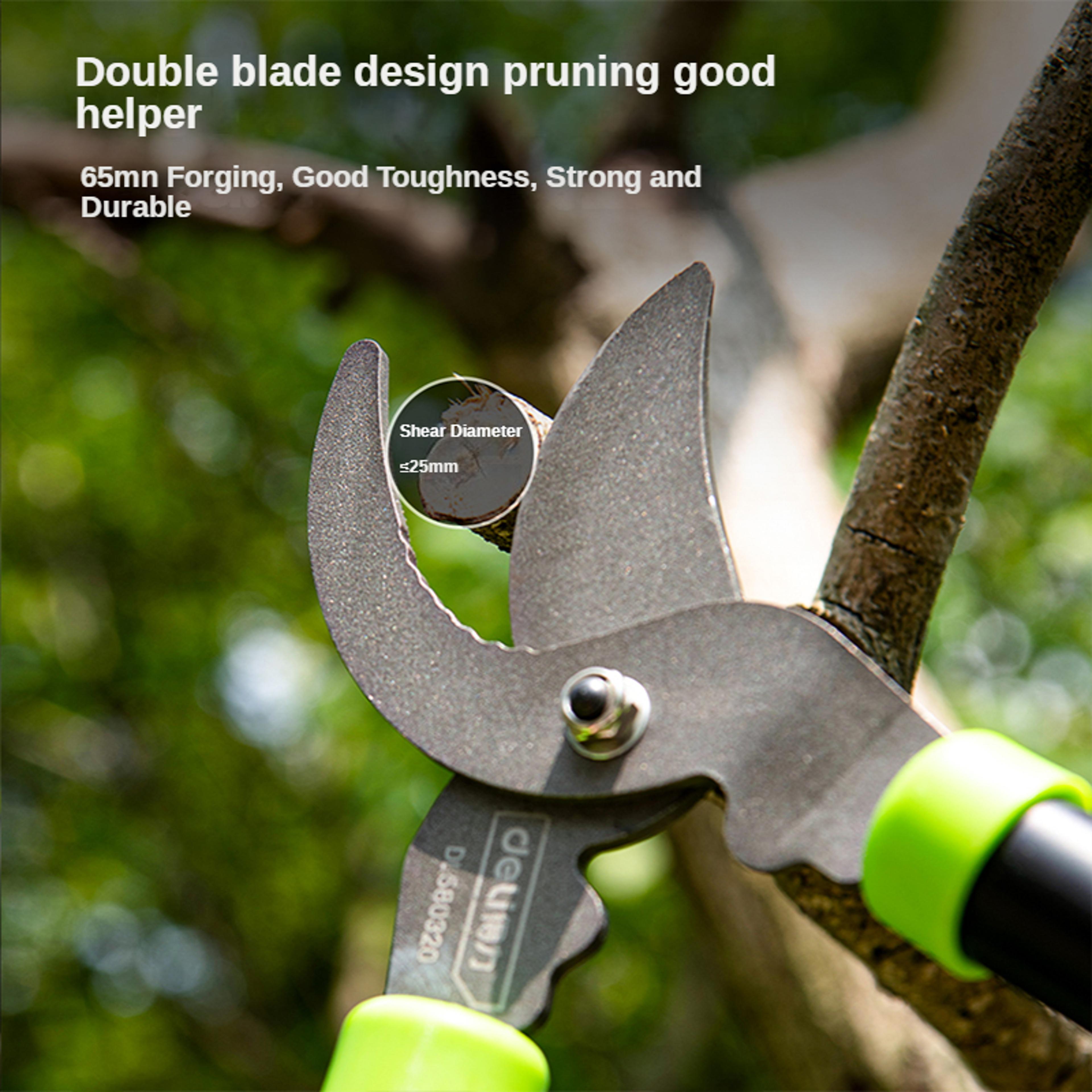 Fence Shear Tree Cutter Pruning Tool High Branch Shears Garden Pruner 3