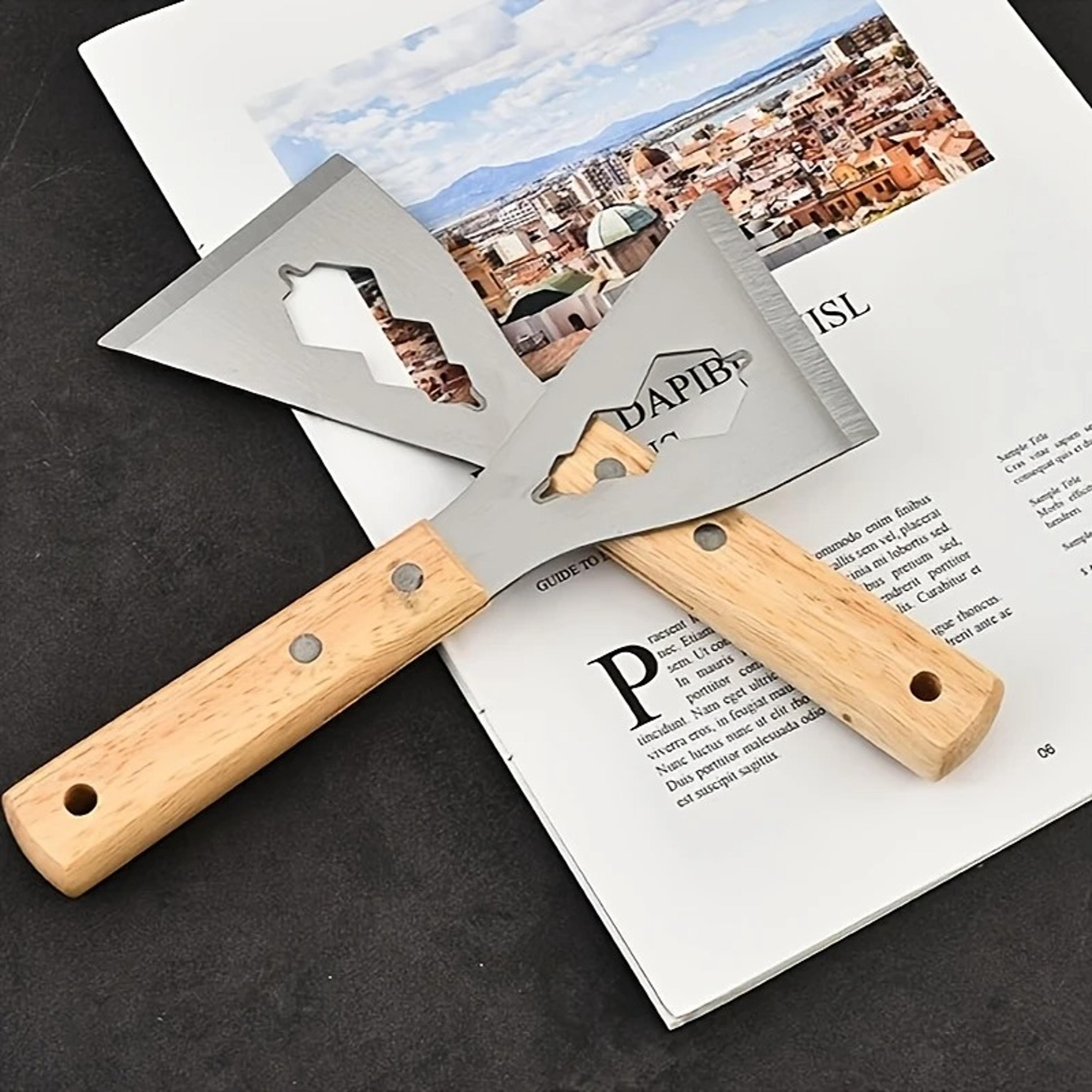 Stainless Steel Cleaning Knife Shovel Extrathick Cement Tool With Hanging Feature 0
