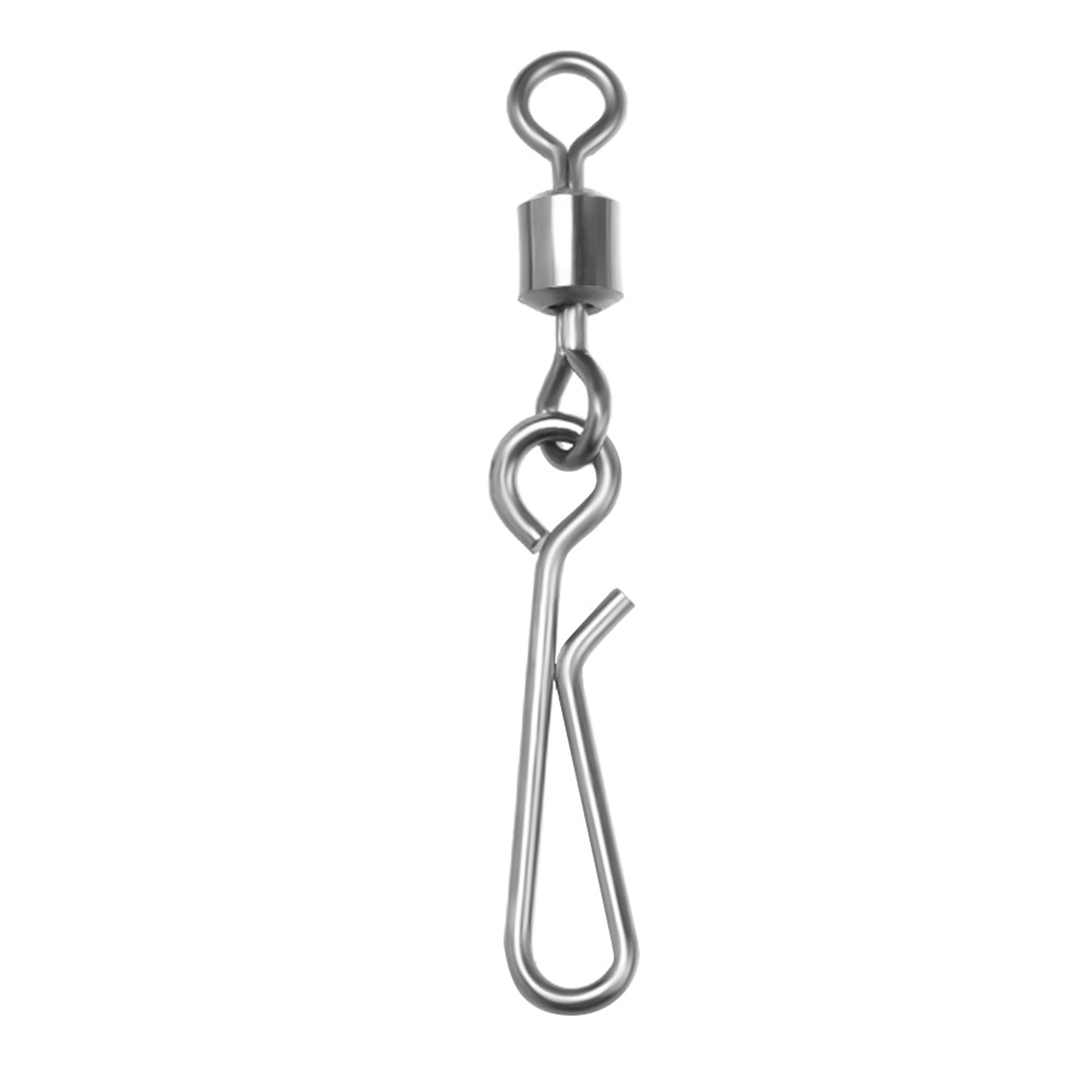 Heavy Duty Fishing Tackle Durable Stainless Steel Solid Ring Ball Bearing Barrel Snap Connector Rol 4