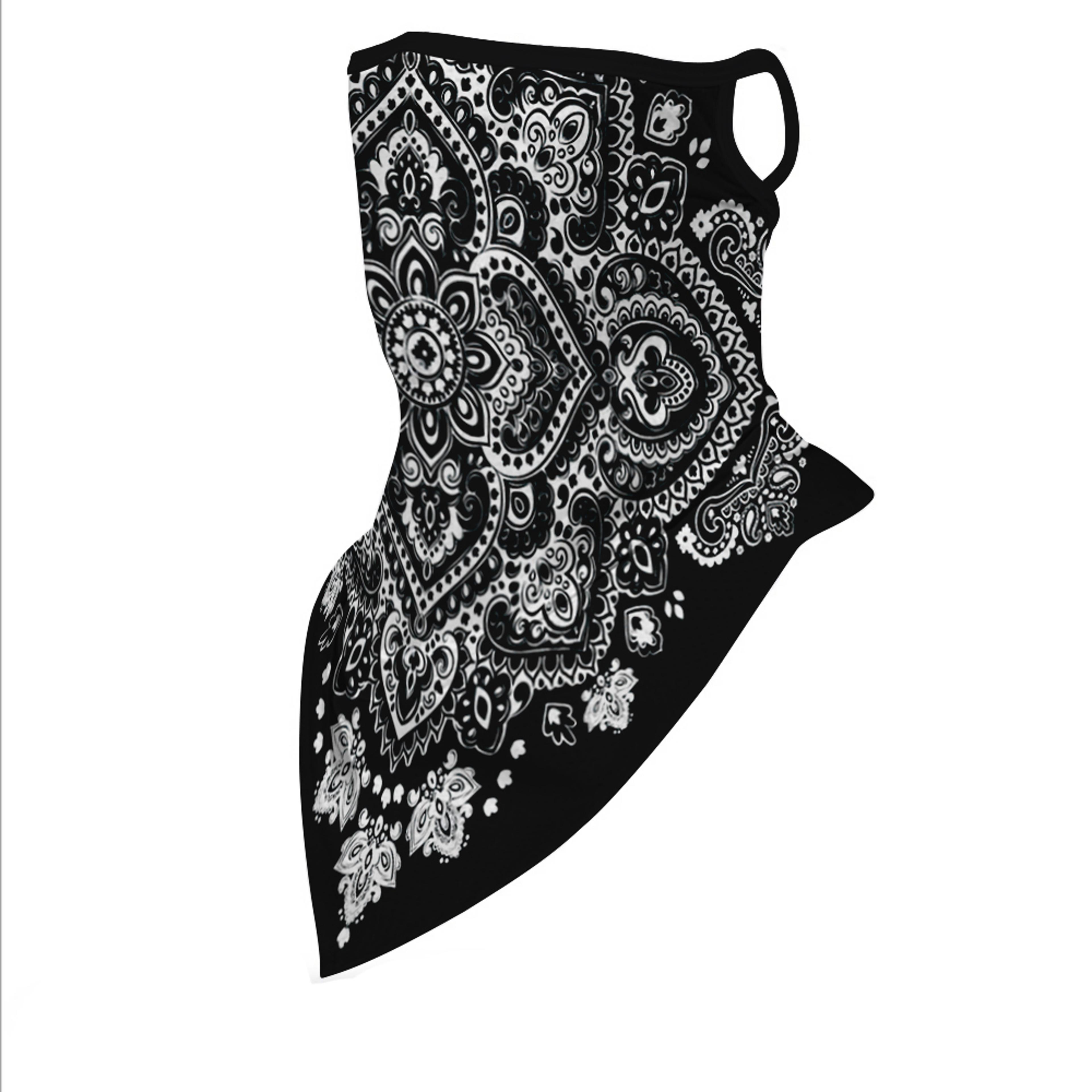 Fashion Face Tube Neck Headband Scarf Multifunction Neck Gaiter Balaclava Bandana Headwear Bandana  10
