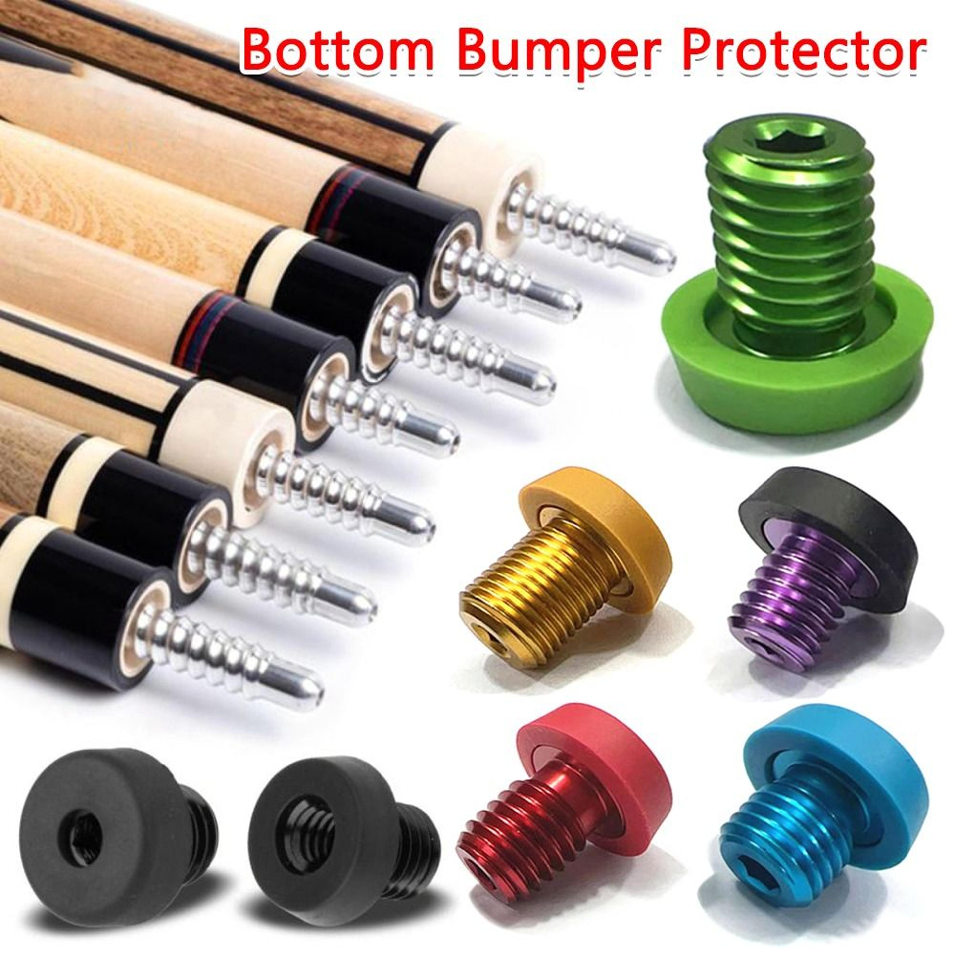 Rubber Billiard Cue Bumper Bottom Cover Block Butt Back 0