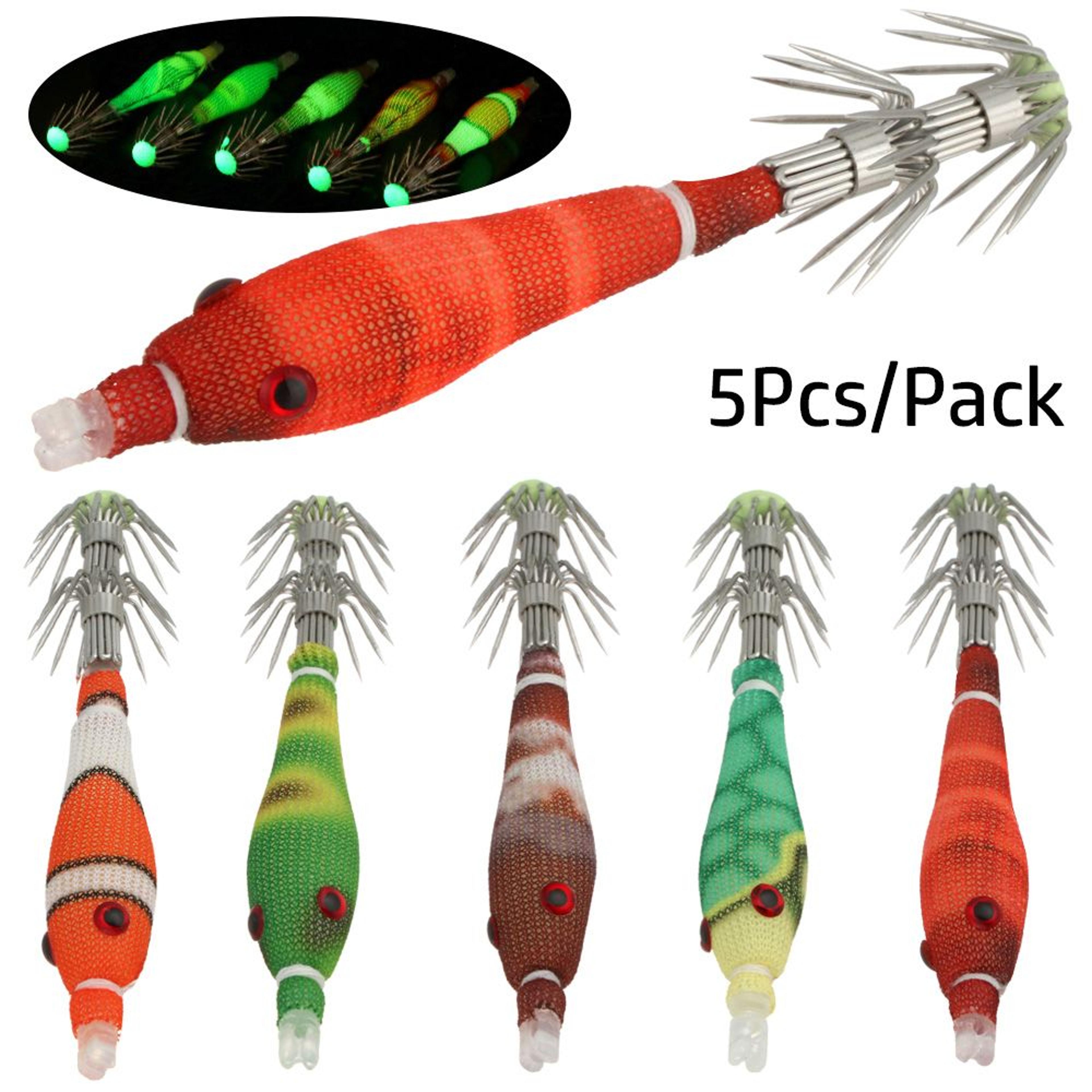 Micro Floating Fishhooks Durable Artificial Squid Baits Soft Squid Hooks Lure Jig Fishing Accessori 0