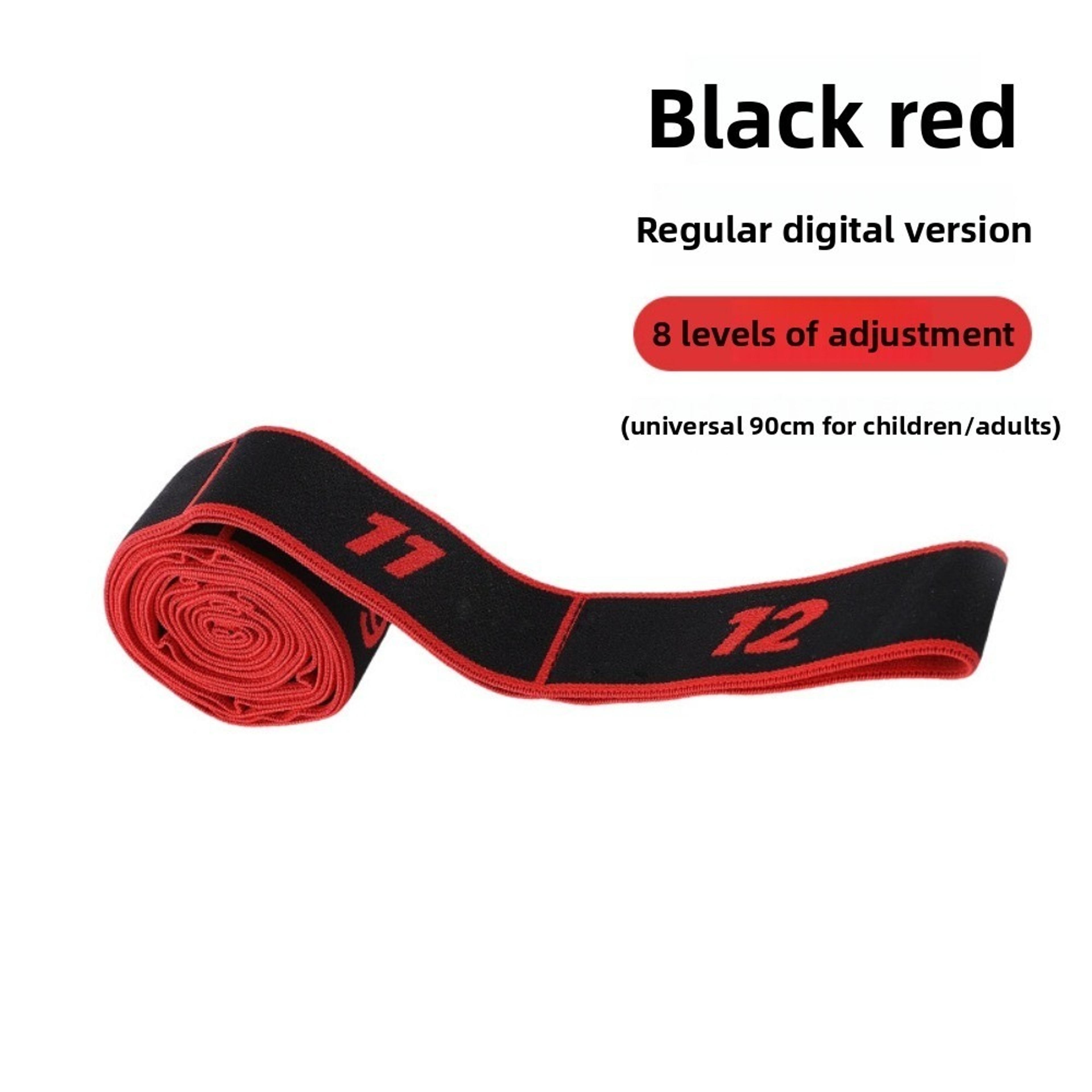 Adjustable Digital Yoga Stretch Band Multistage Resistance Training Belt For Flexibility 6