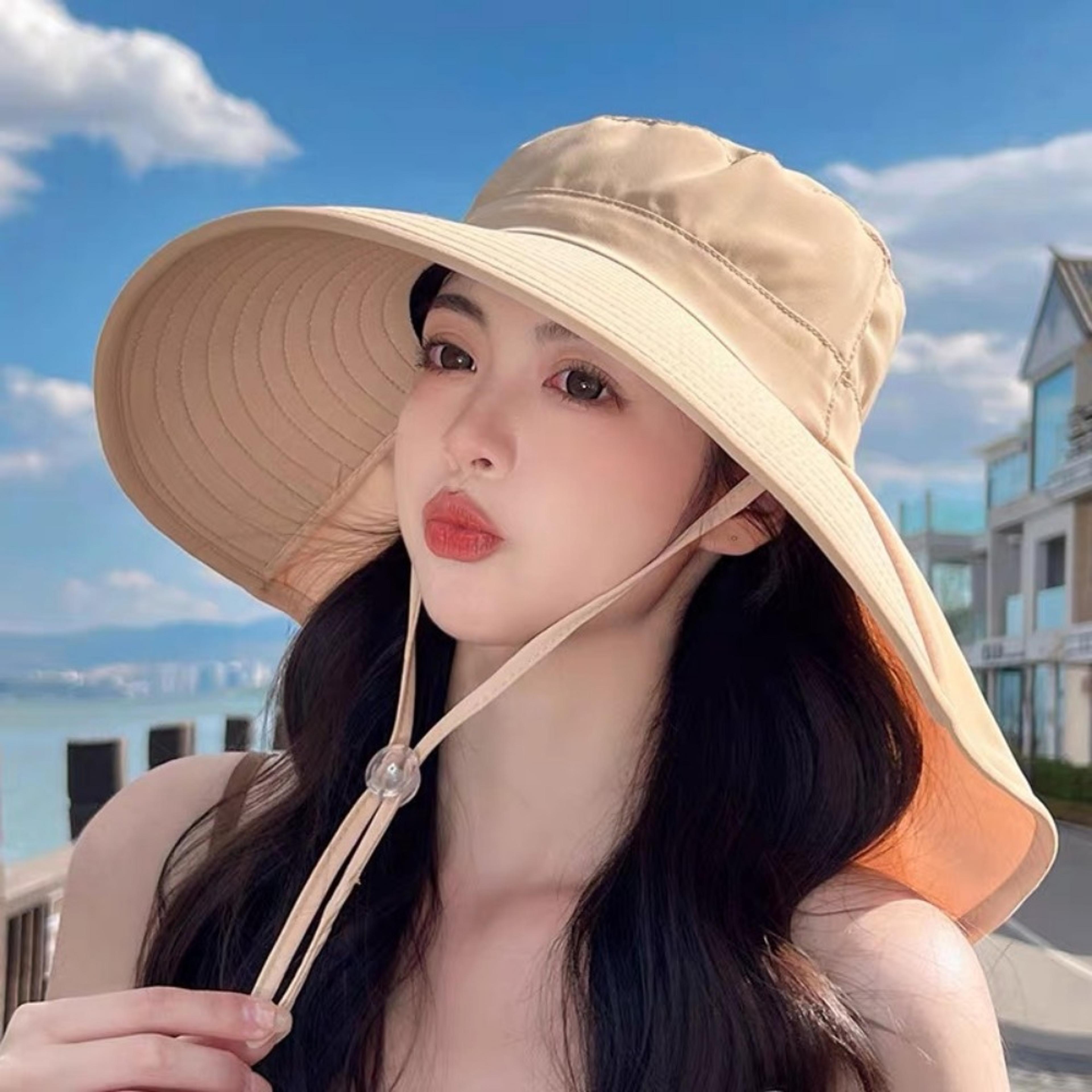 Summer Safari Cap For Women Protection Outdoor Fishing Hat 9