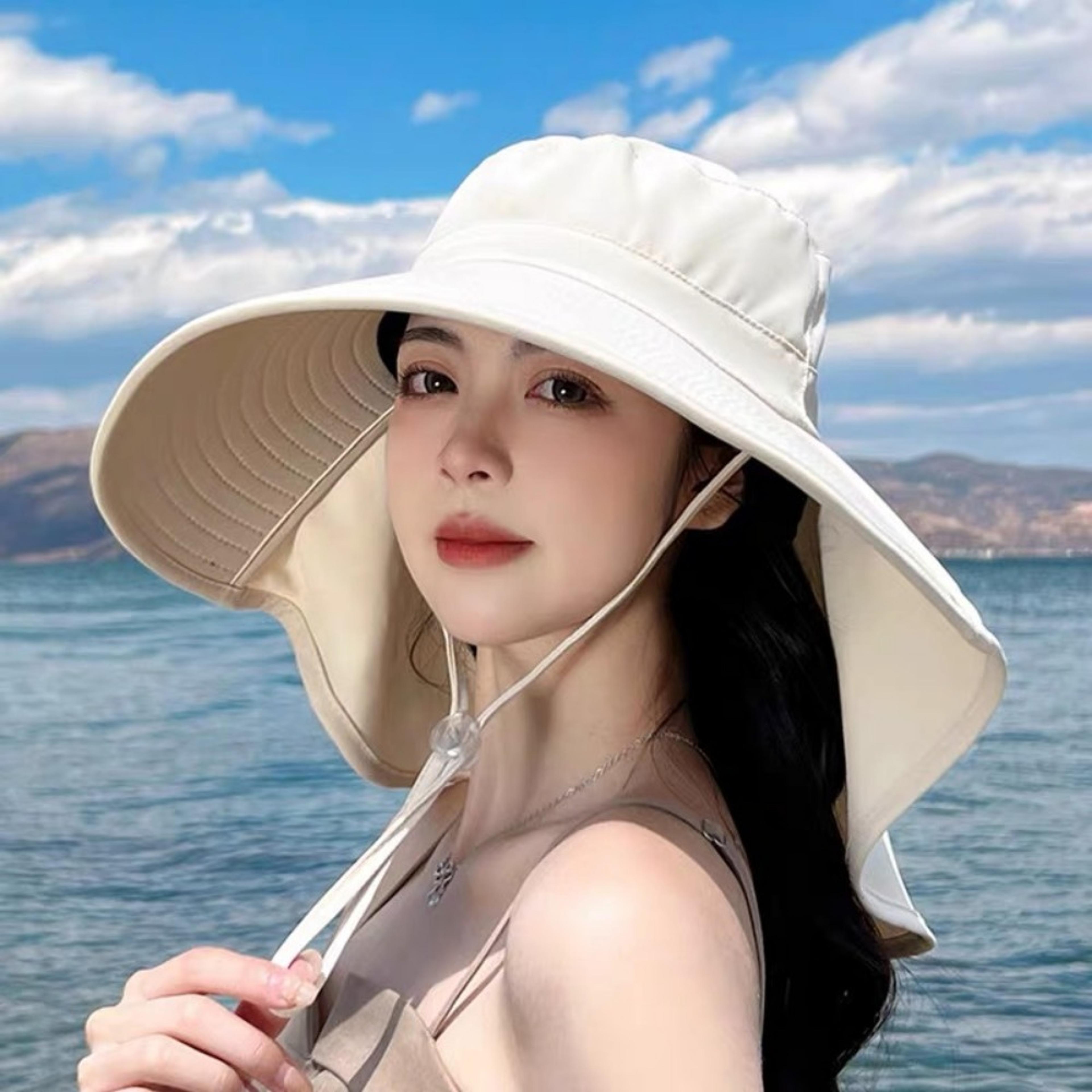 Summer Safari Cap For Women Protection Outdoor Fishing Hat 11