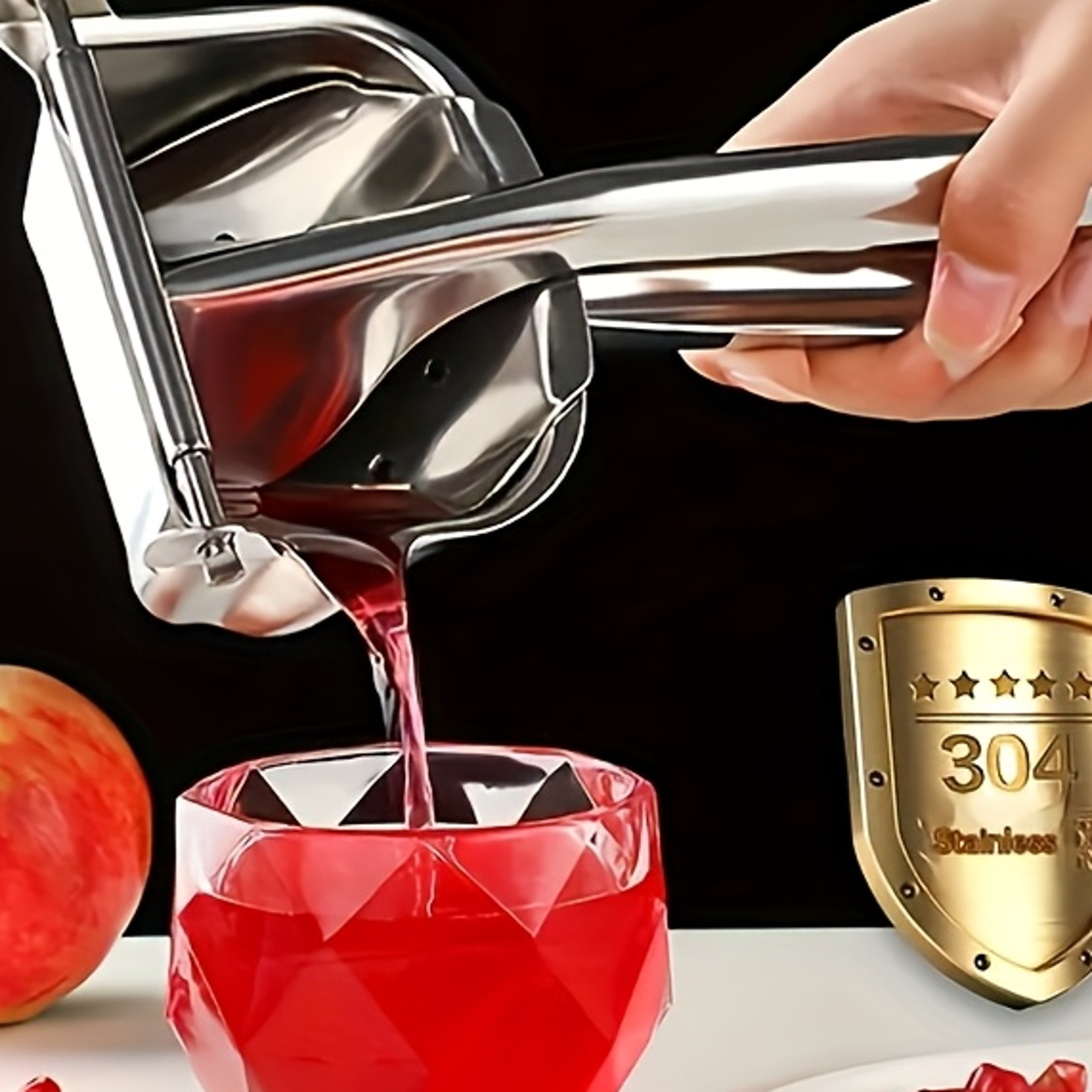 Manual Juicer 304 Stainless Steel Kitchen Utensil Household Portable Pomegranate Watermelon Juice Pr