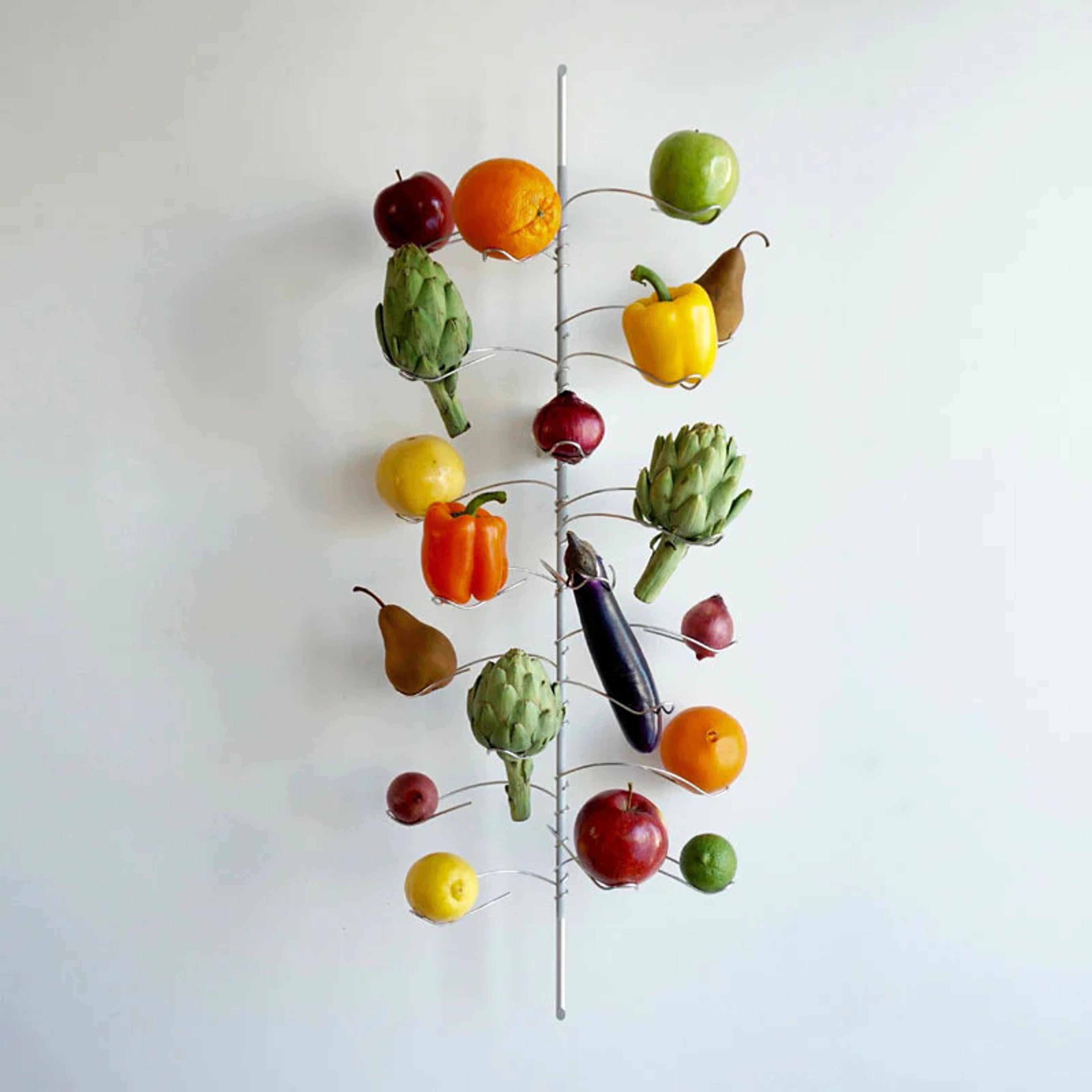 Display Fruit Display Stand Fruit And Vegetable Wall Mount Rack Creative Kitchen Utensil Household  4