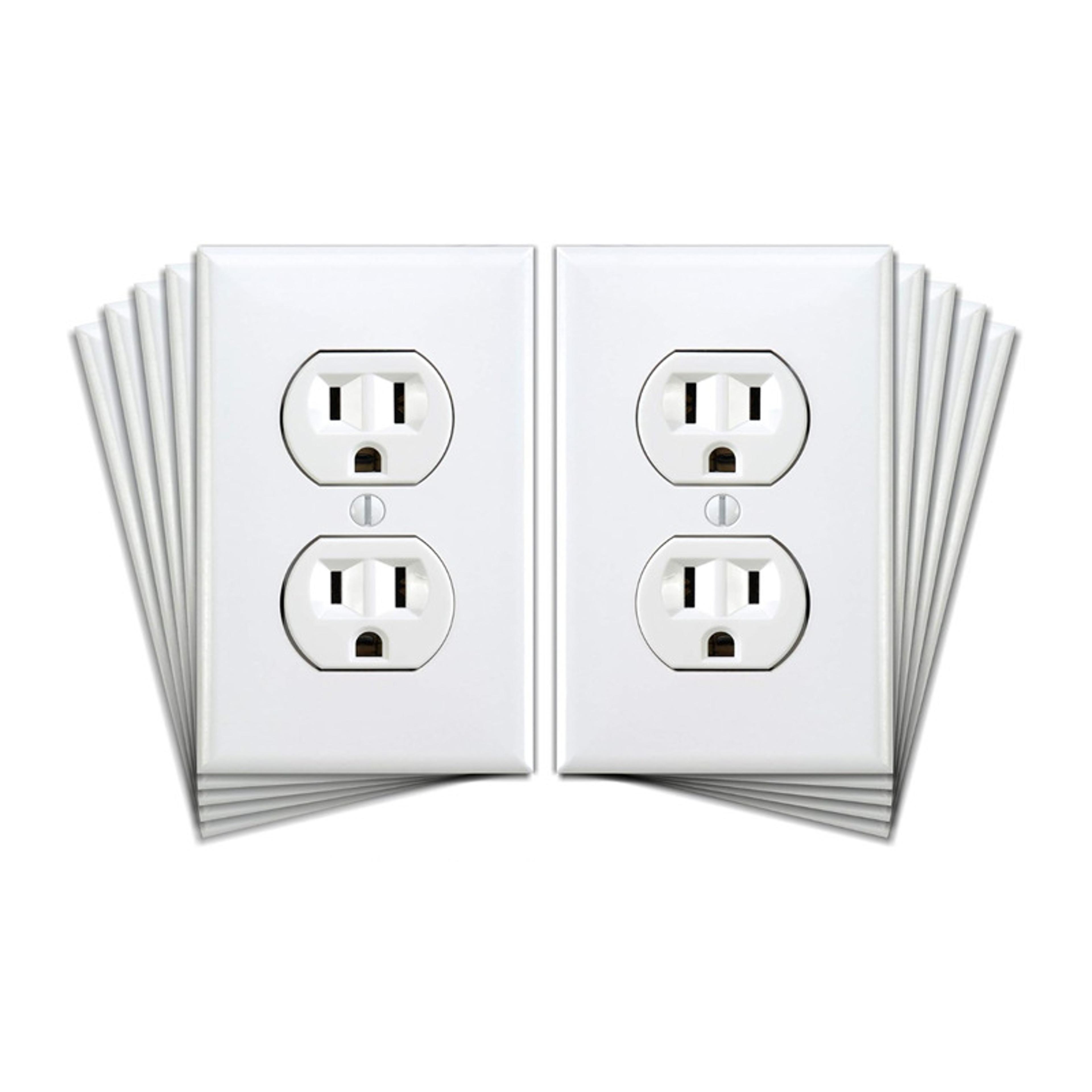 prank wall decals, joke socket outlet stickers, home office decor gadget