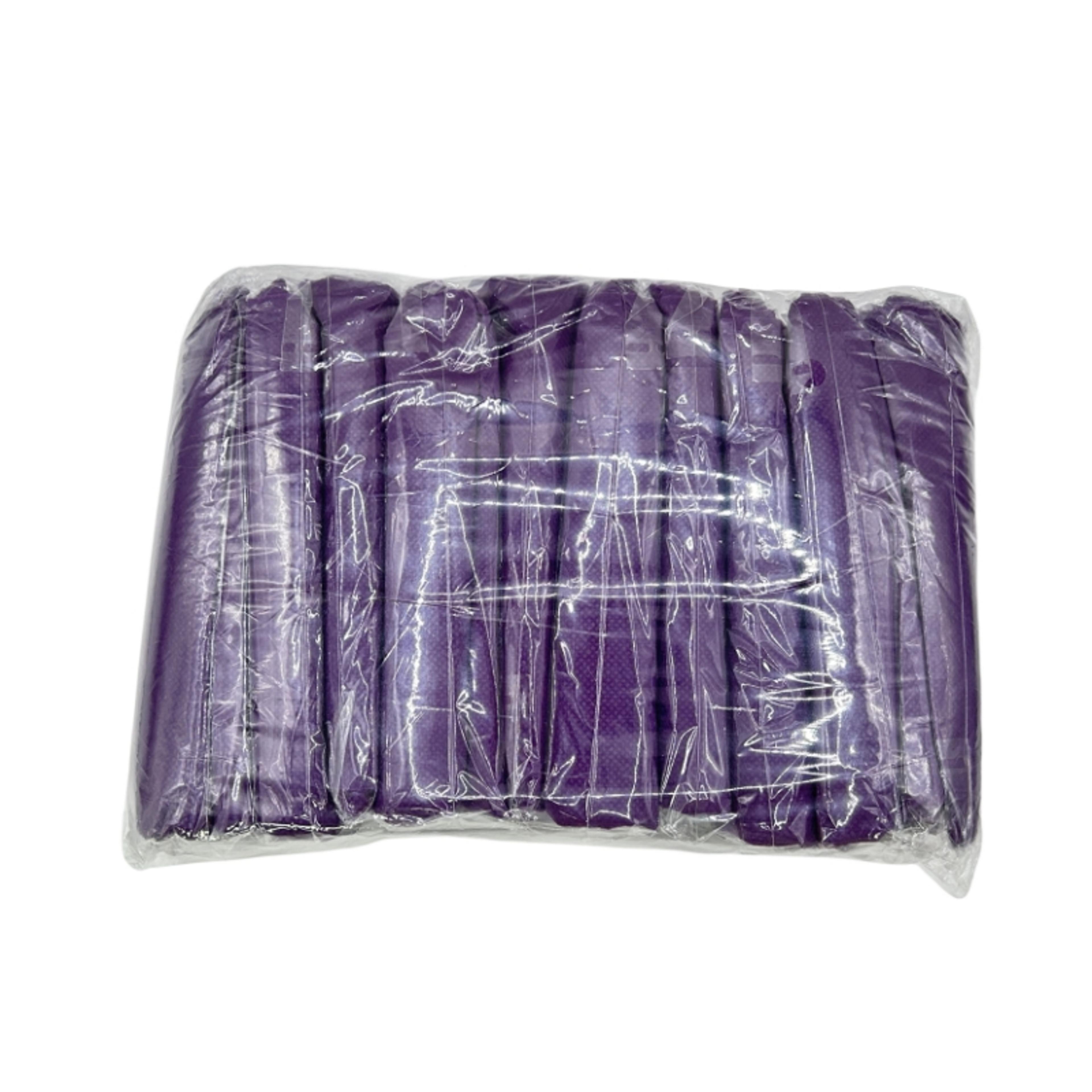 NonWoven Disposable Purple Salon Bath Dress Strapless  Suitable For Spa Sauna  Salon 6