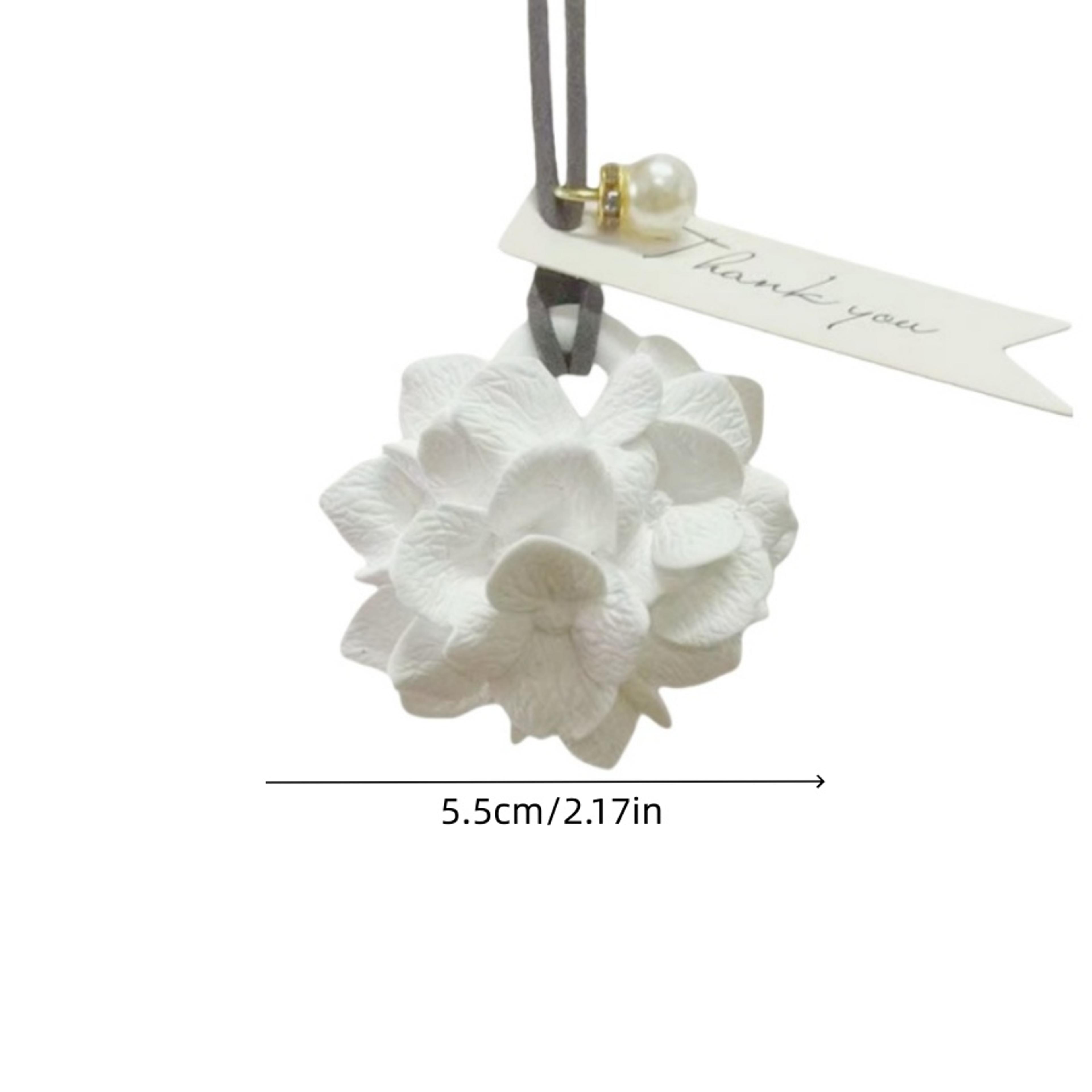 Bathroom Bedroom Wardrobe Hydrangea Aroma Hanging Decoration Aroma Plaster Pendant Diffuser Stone H 5