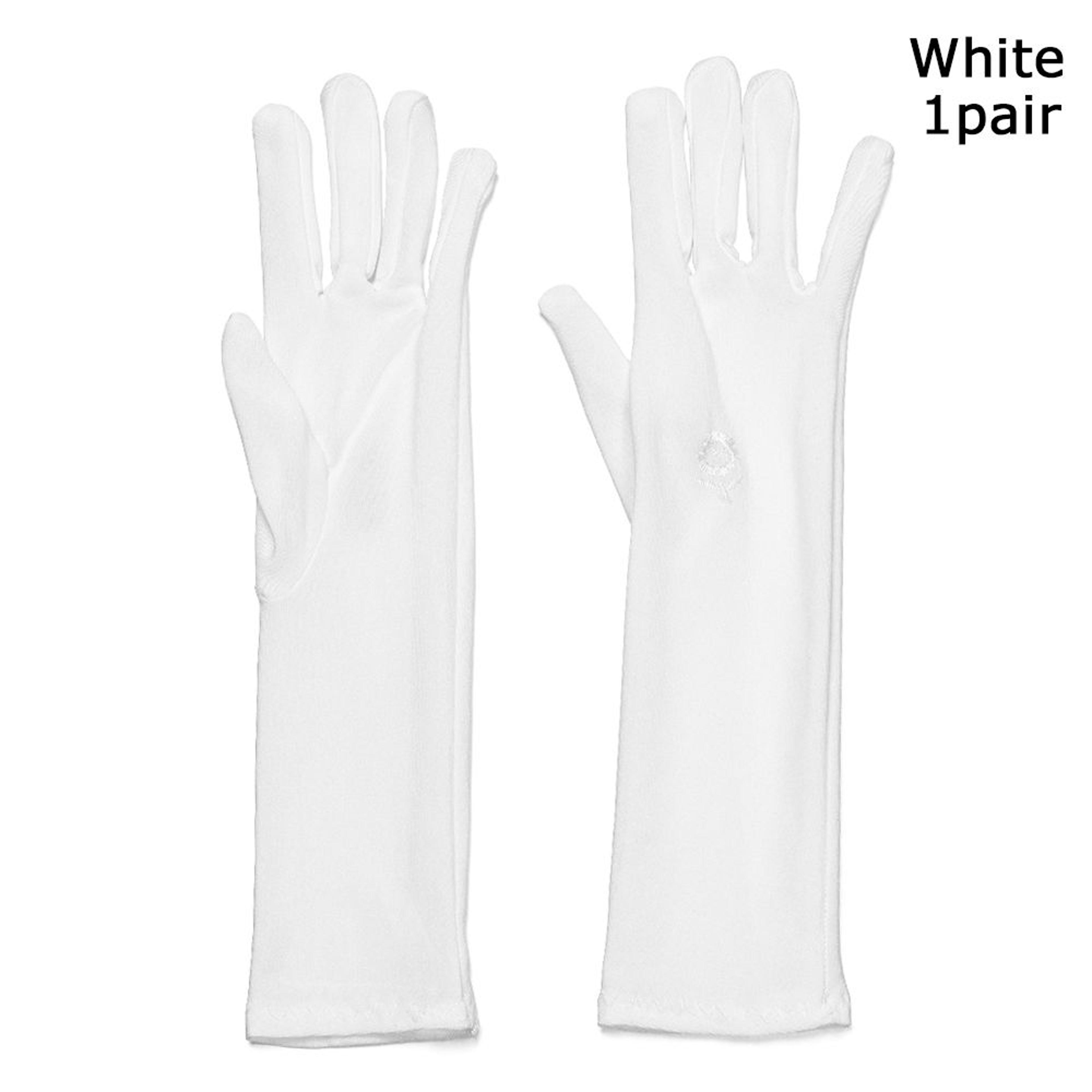 sunscreen gloves, elastic mid-long slip resistant etiquette gloves for driving