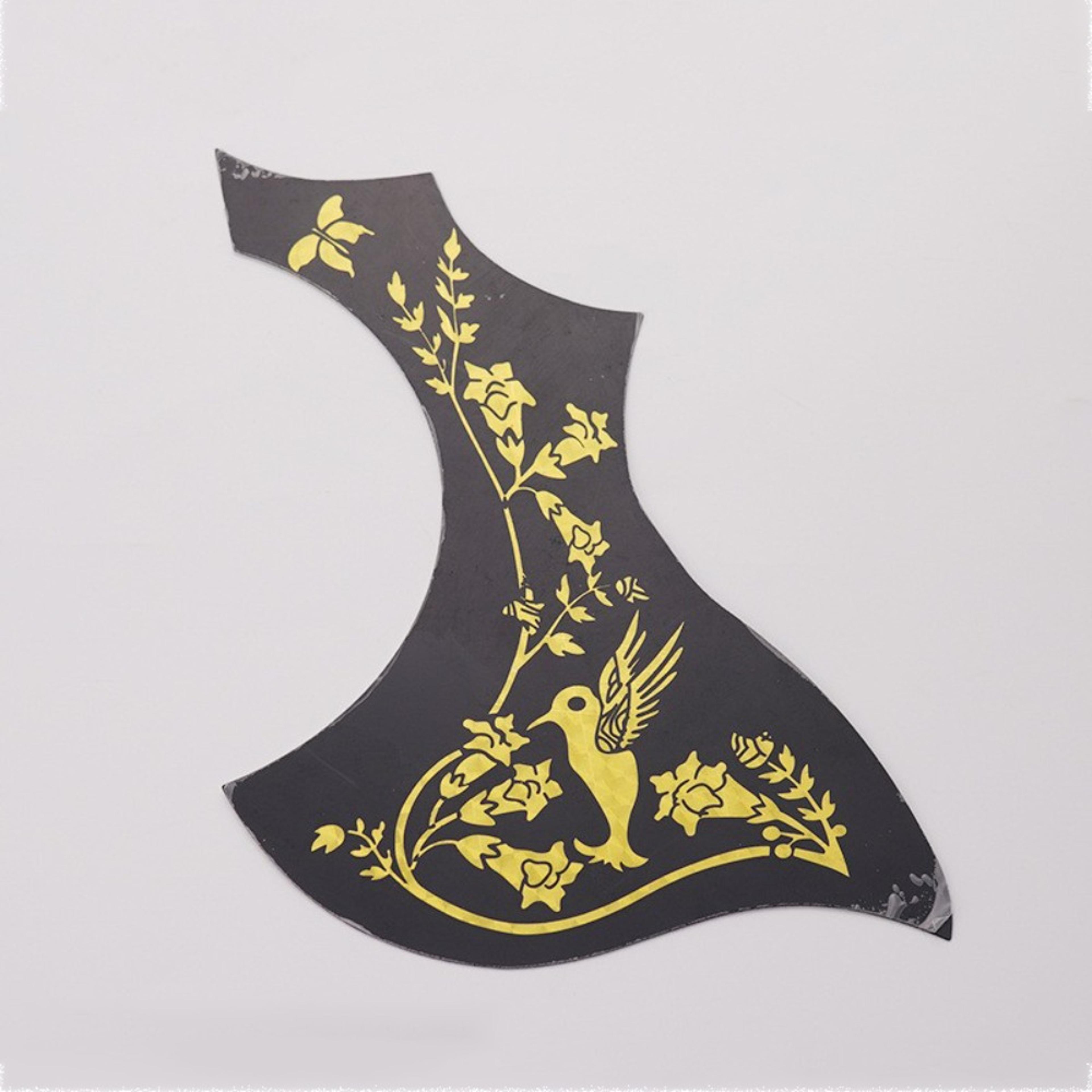 Folk Acoustic Guitar Pickguard New Selfadhesive ABS Printed Pattern DIY Scratch Plate Guitar Access 8